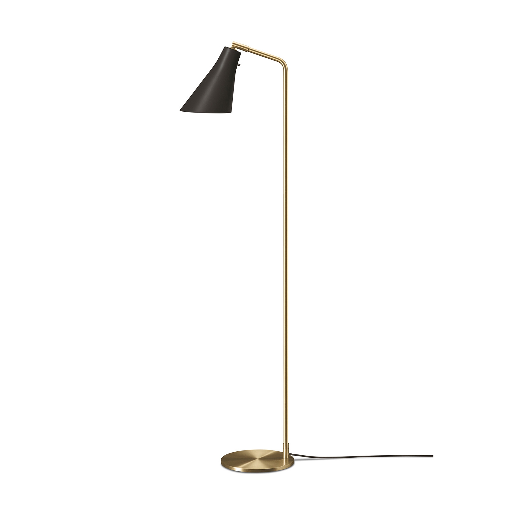 Miller Floor - Black/Brass