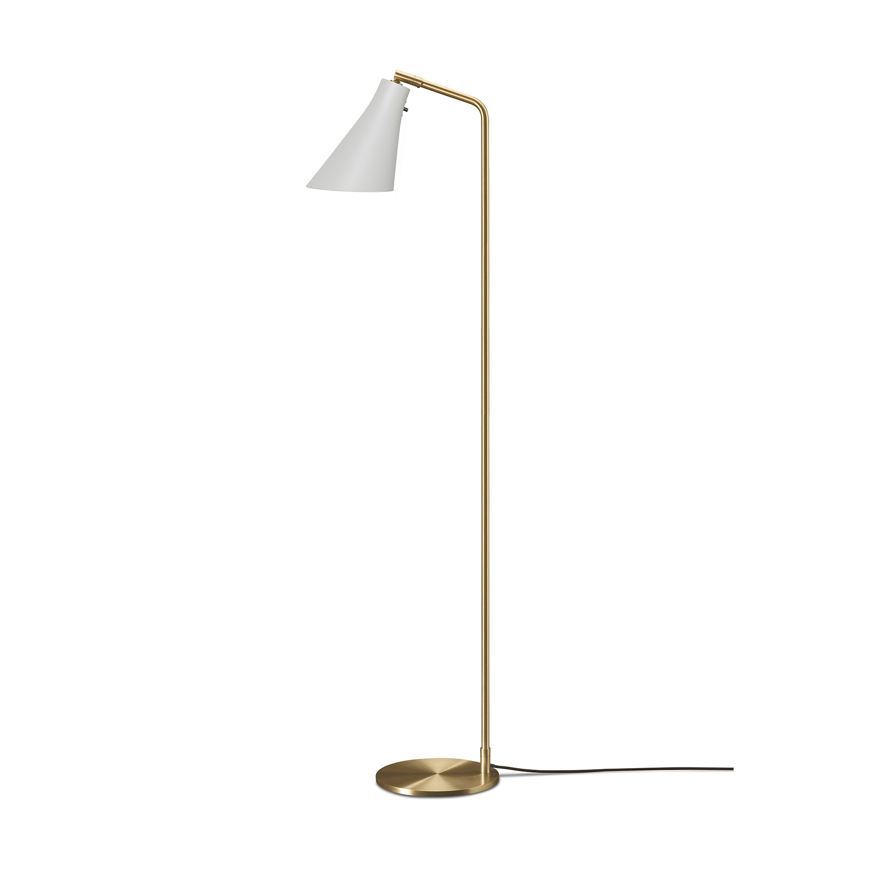 Miller Floor - Silk Grey/Brass