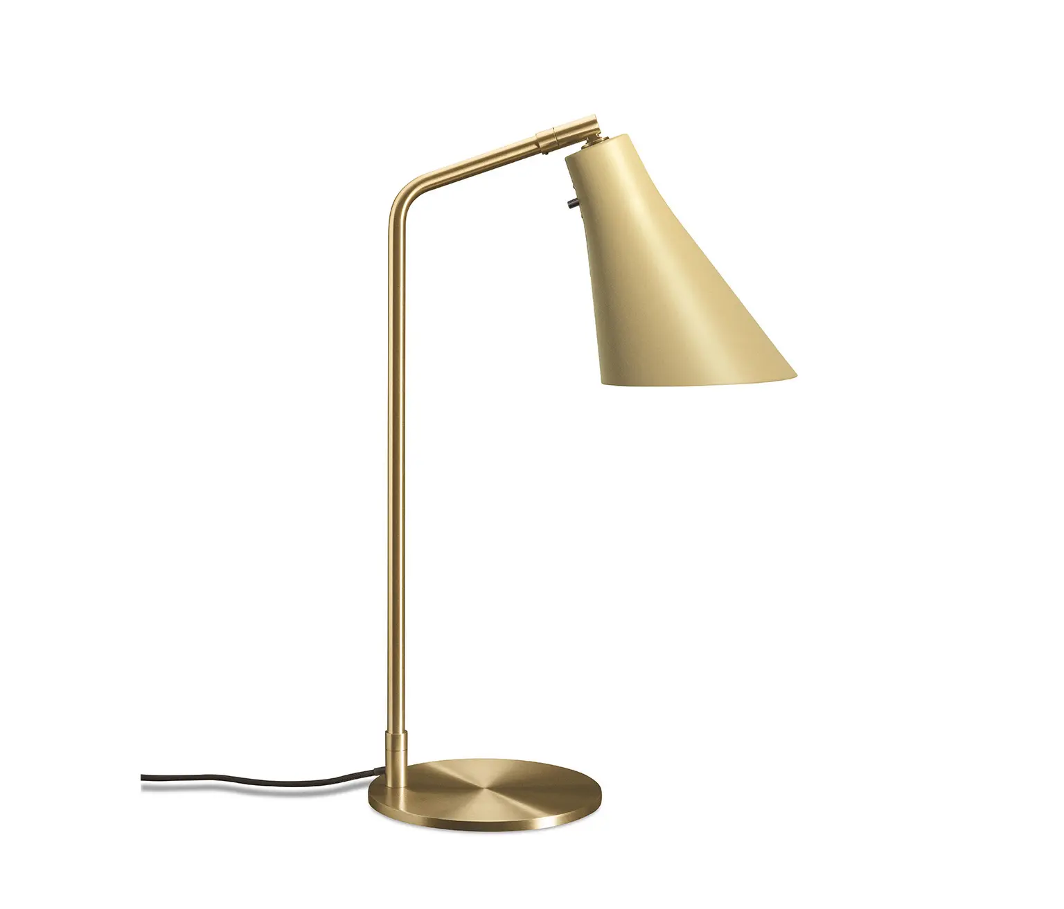 RUBN  - Miller Table - Light Sand/Brass