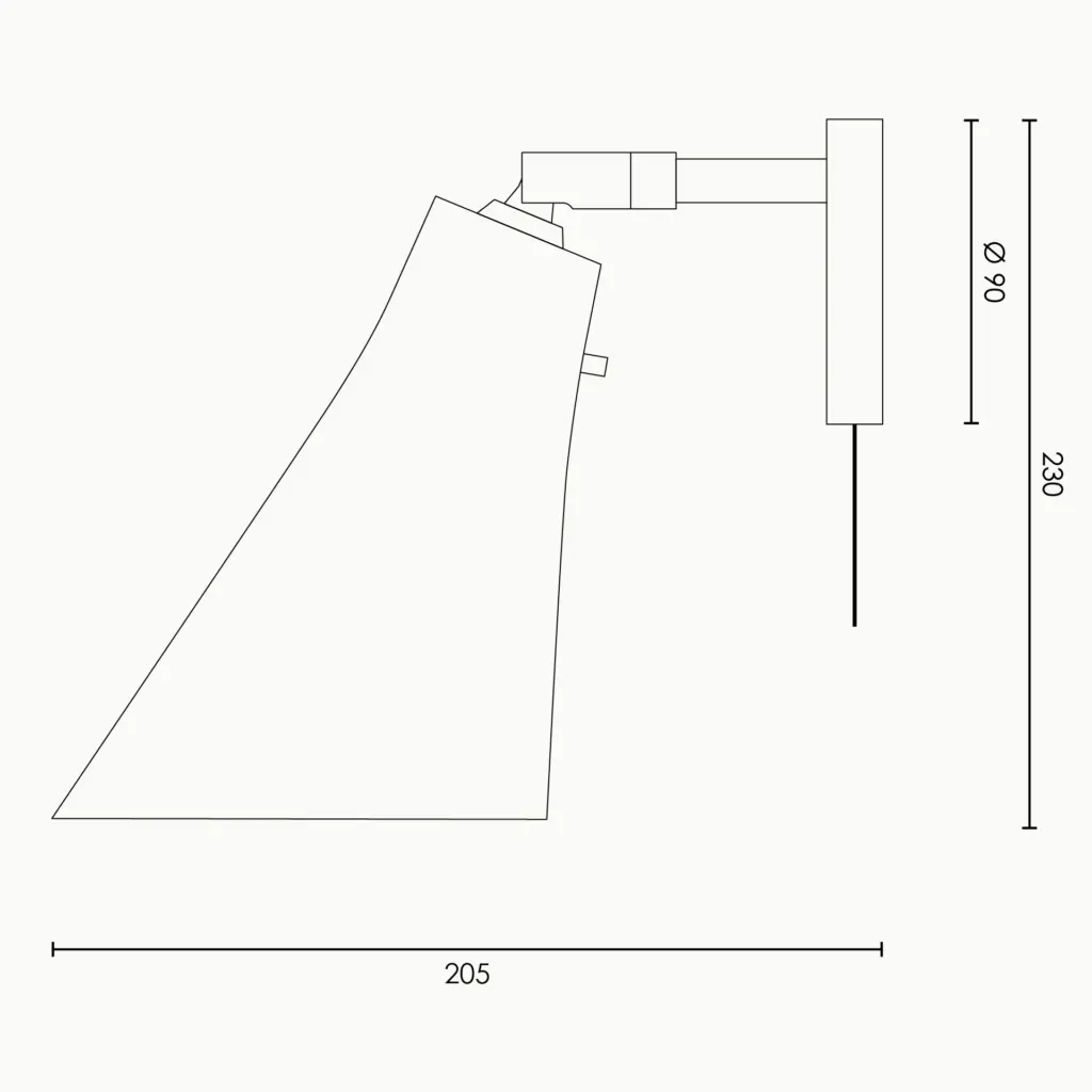 RUBN - Miller Wall - Black/Brass (Direct Connection)