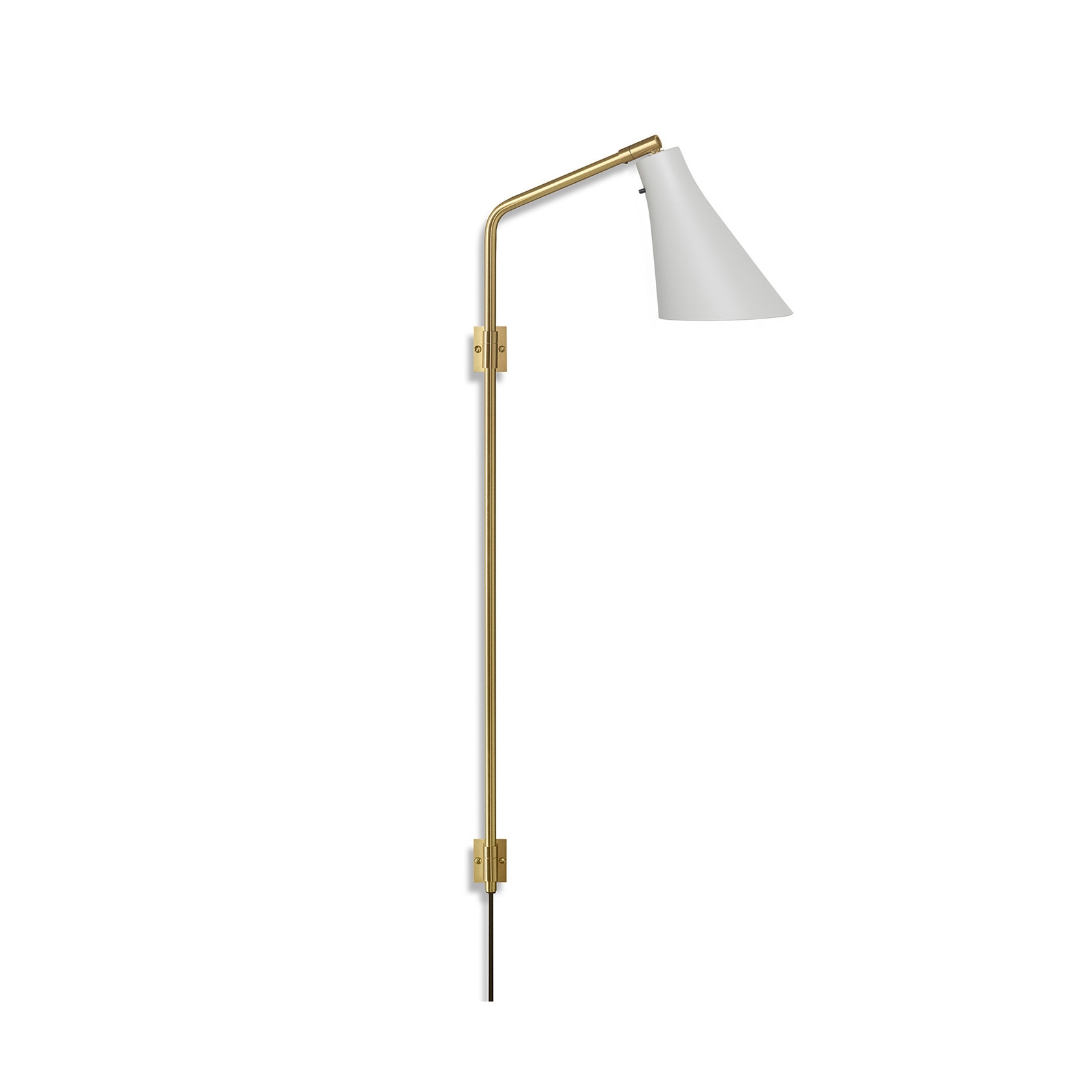 Miller Wall Swing - Silk Grey/Brass