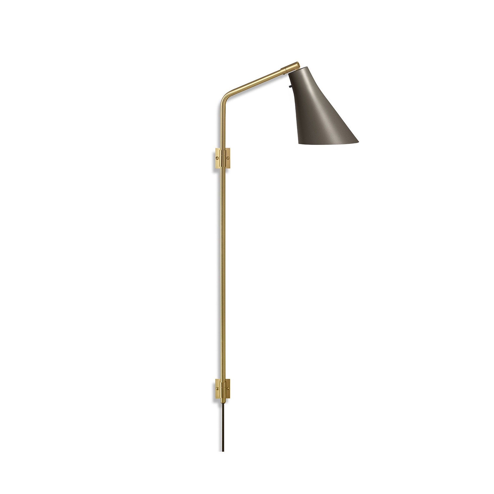 Mostrar el producto Miller Wall Swing - Umbra Grey/Brass del fabricante RUBN 