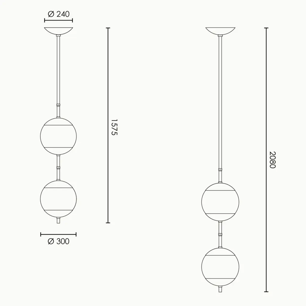 RUBN - Monroe 2 Ceiling (Height 1575mm)