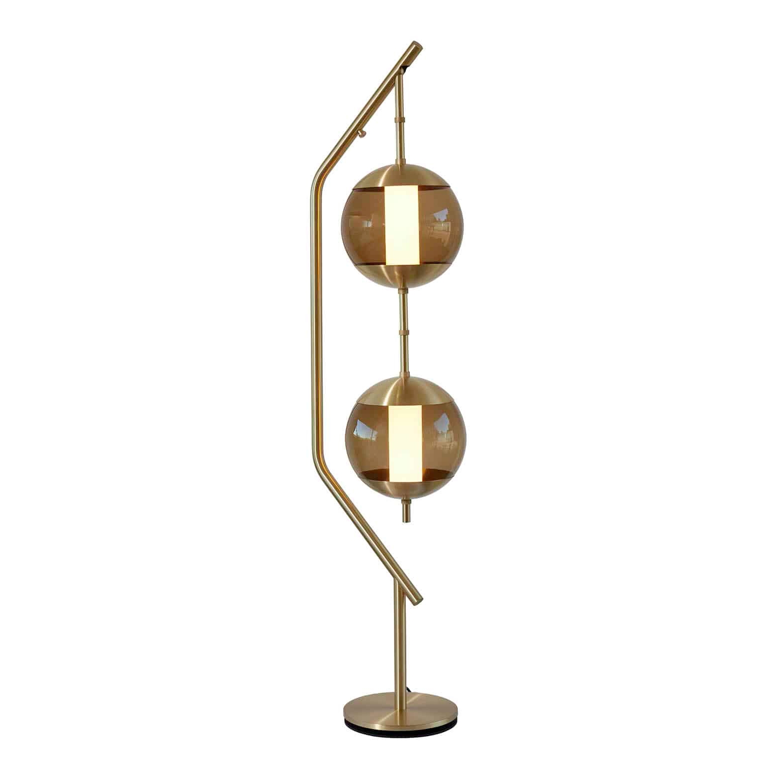 Monroe Floor - Brass/Brown