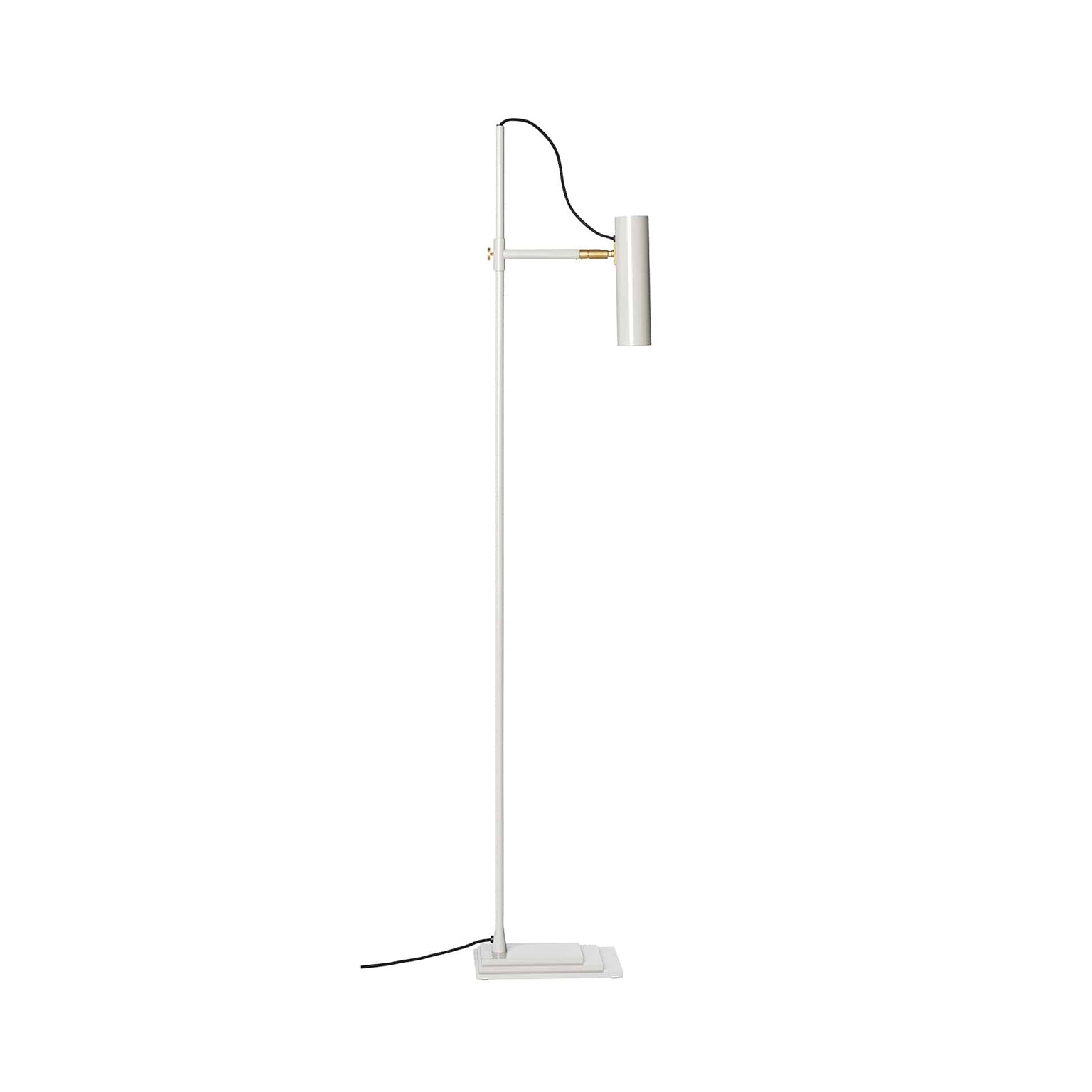 Nomad Floor - Silk Grey/Brass Details