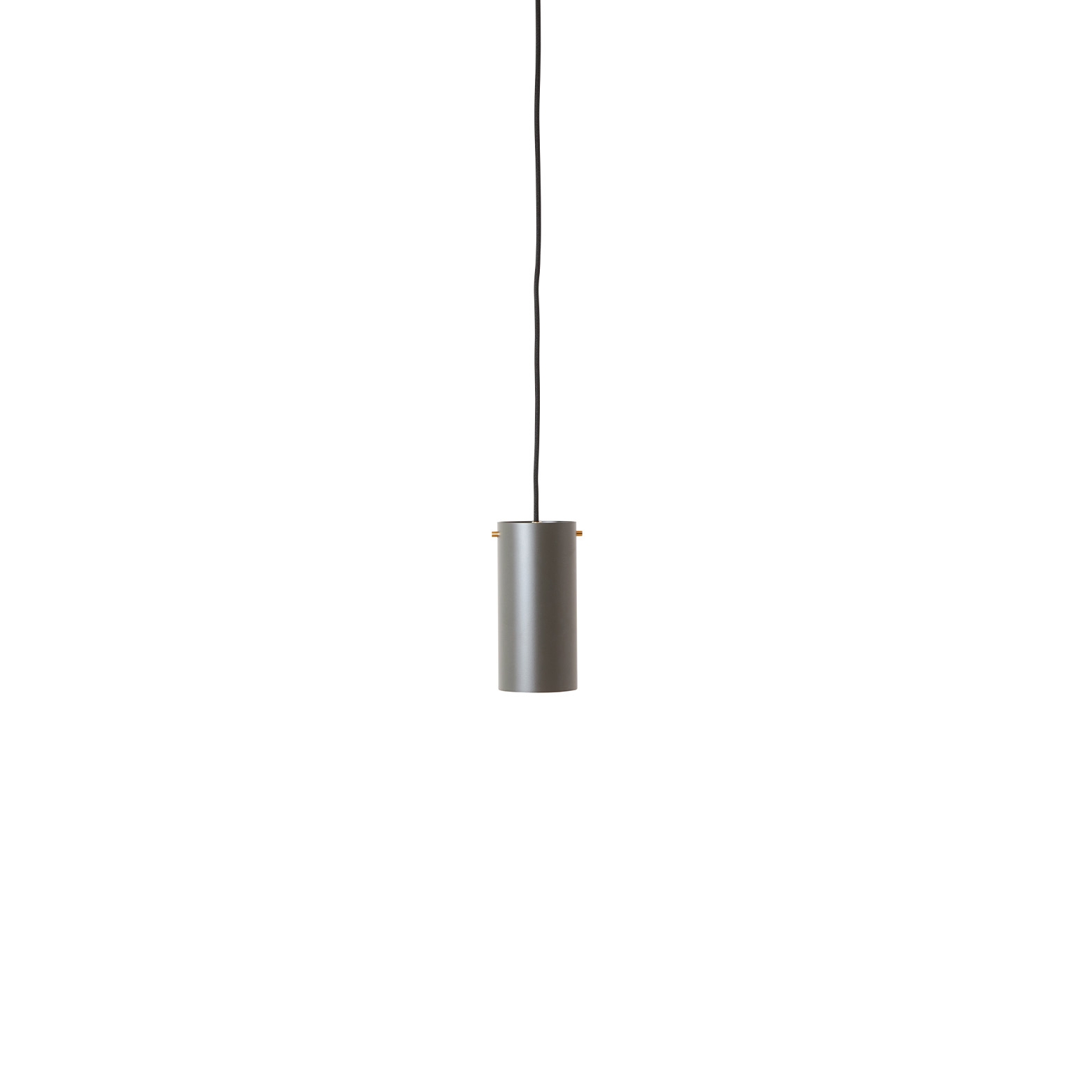 Display product Volume 1 Pendant - Medium - Umbra Grey/Brass from manufacturer RUBN 