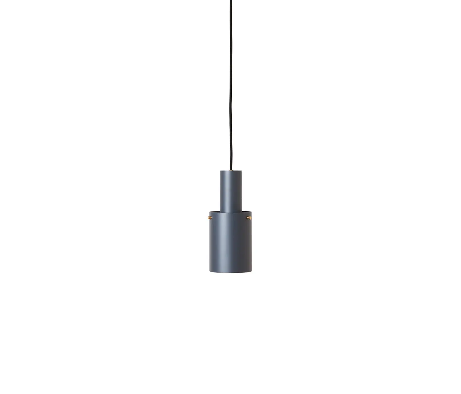 RUBN  - Volume 2 Pendant - Medium - Slate Grey/Brass