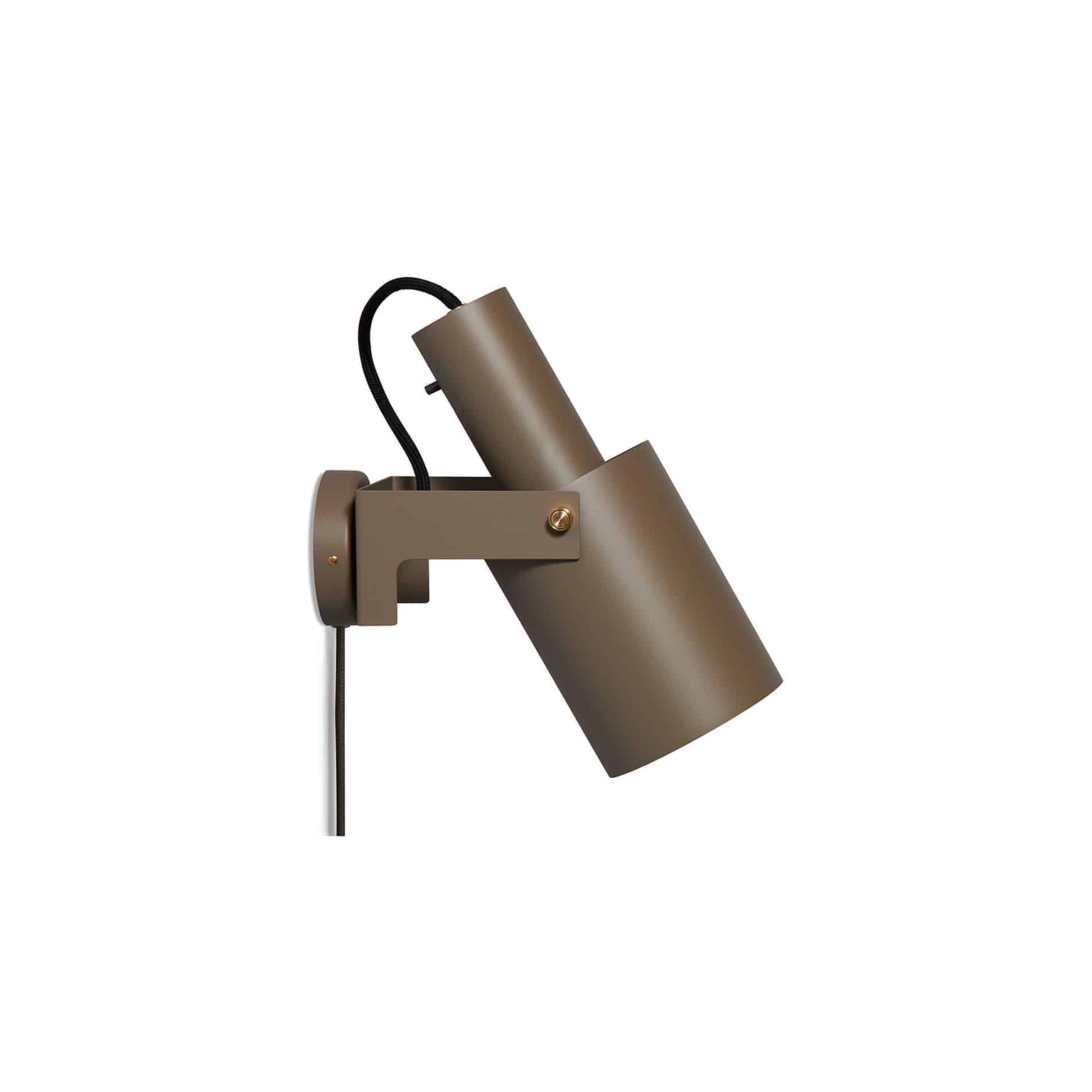 Mostra il prodotto Volume 2 Wall - Medium - Soil Grey/Brass (With Cable) del produttore RUBN 
