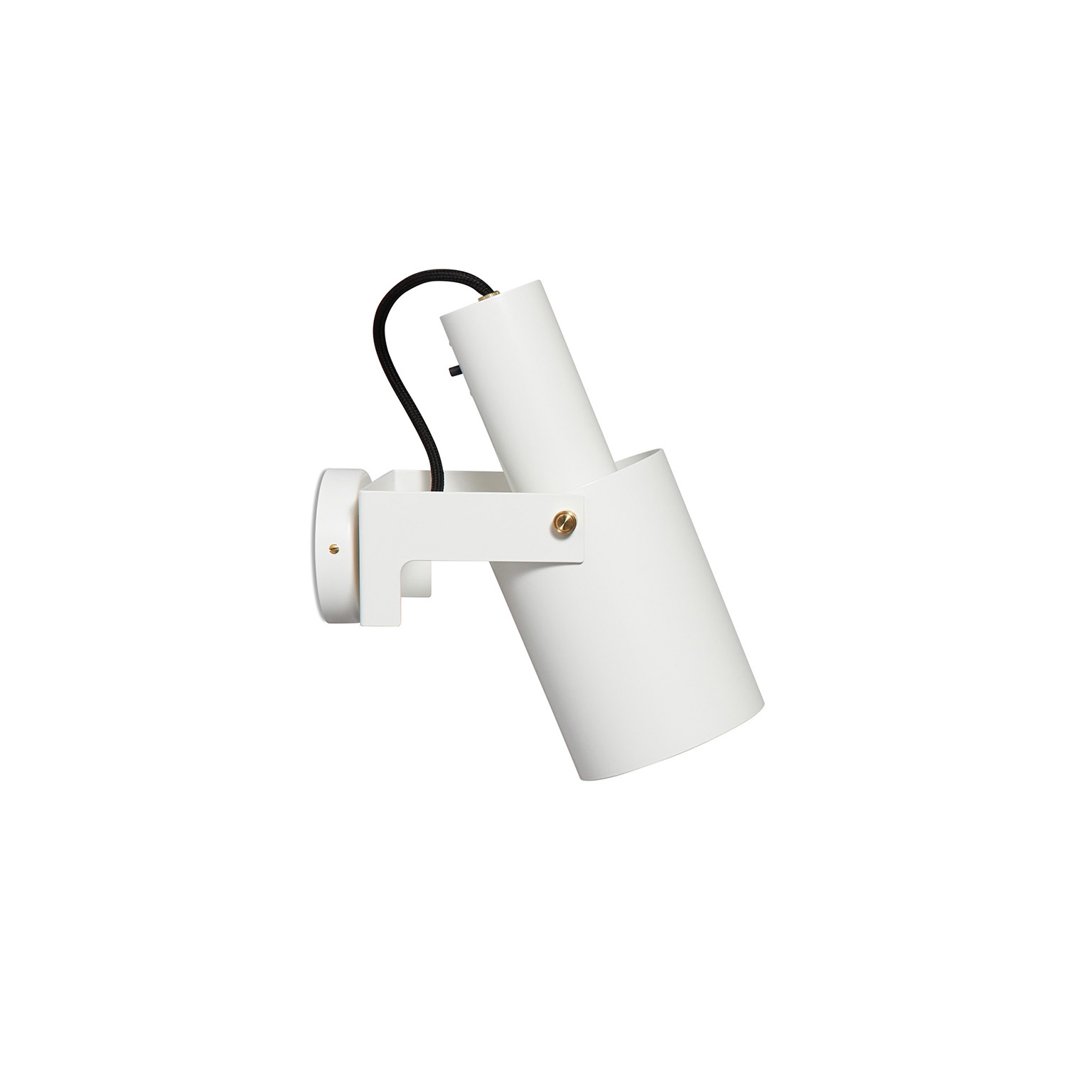 Volume 2 Wall - Medium - White/Brass (Direct Connection)