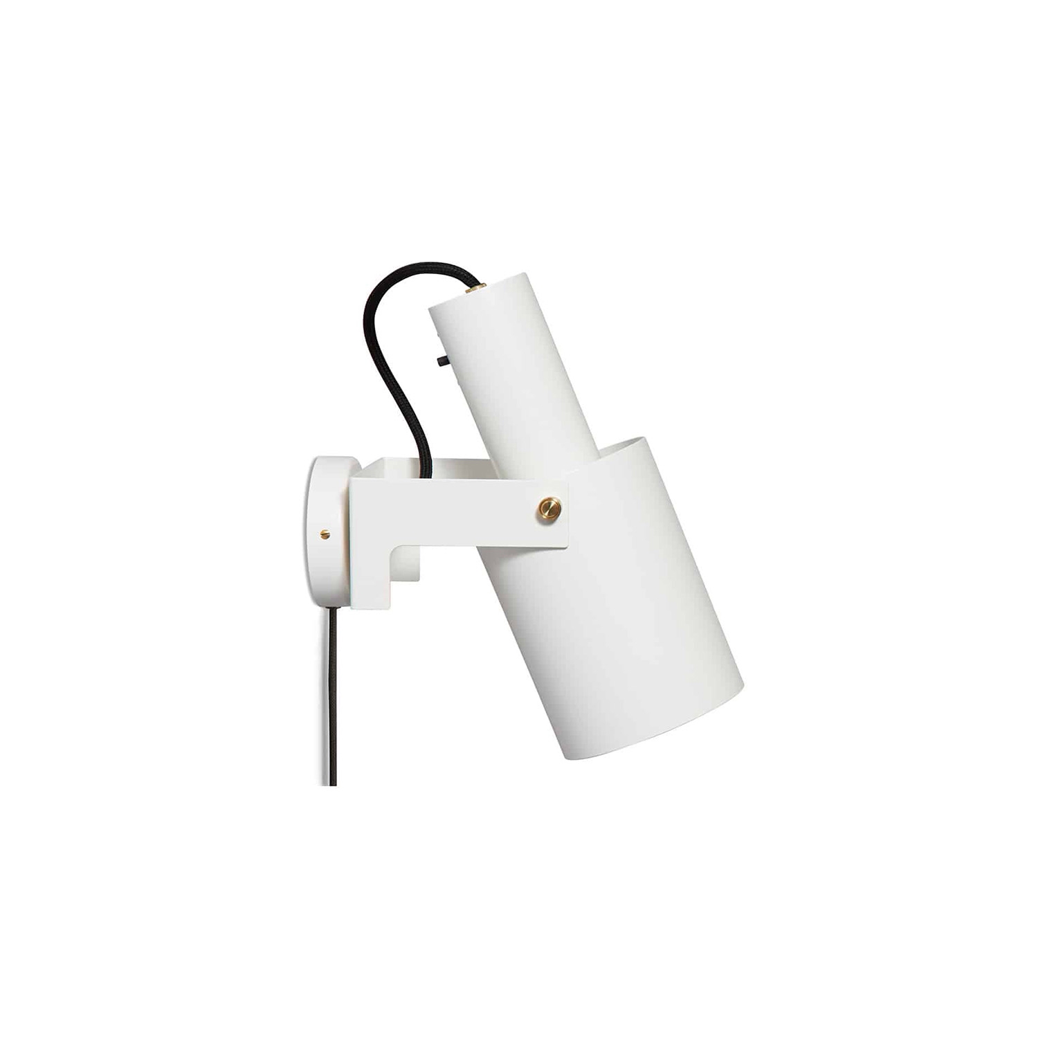 Volume 2 Wall - Medium - White/Brass (With Cable)