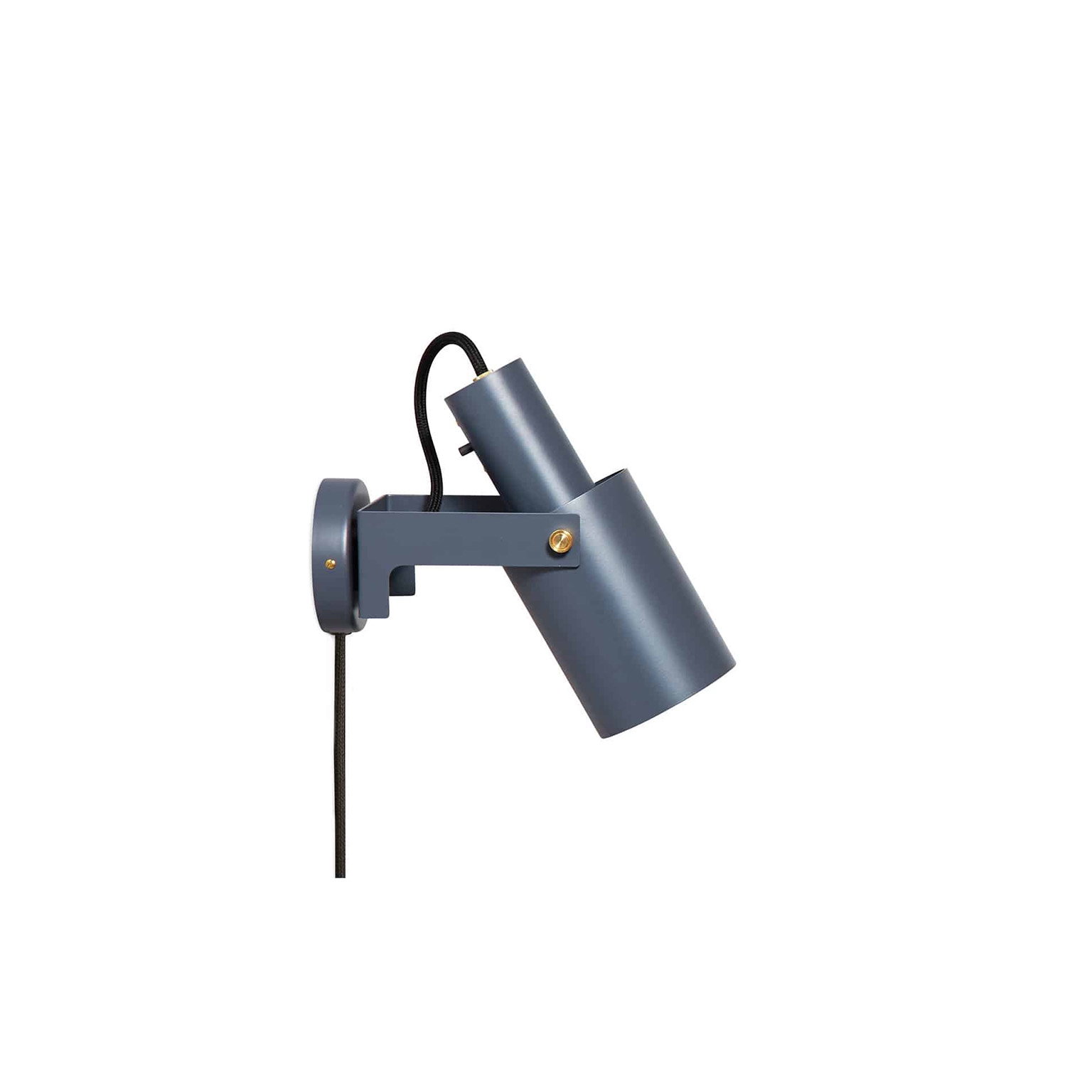 Volume 2 Wall - Small - Slate Grey/Brass (With Cable)