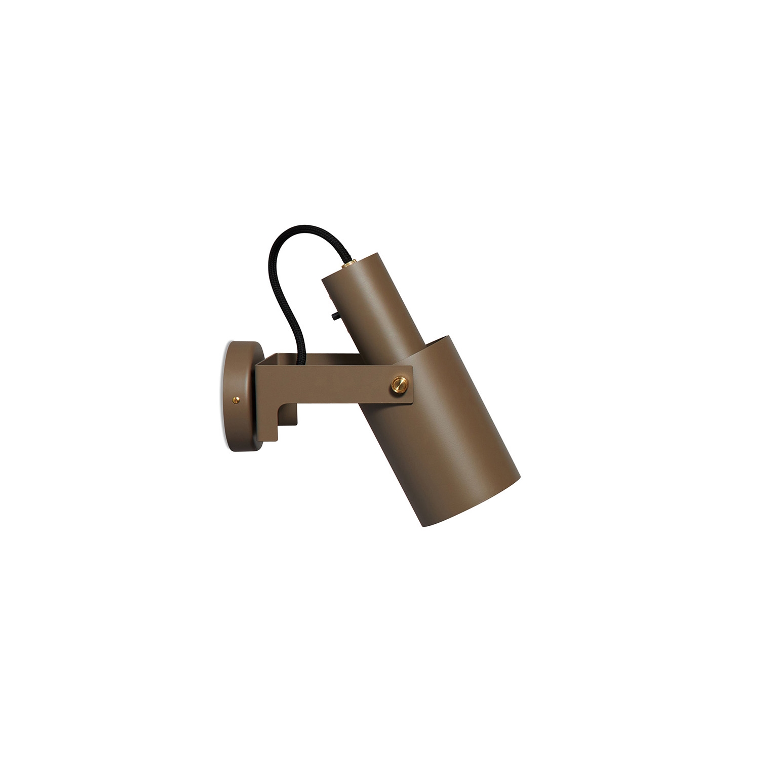 Display product Volume 2 Wall - Small - Soil Grey/Brass (Direct Connection) from manufacturer RUBN 