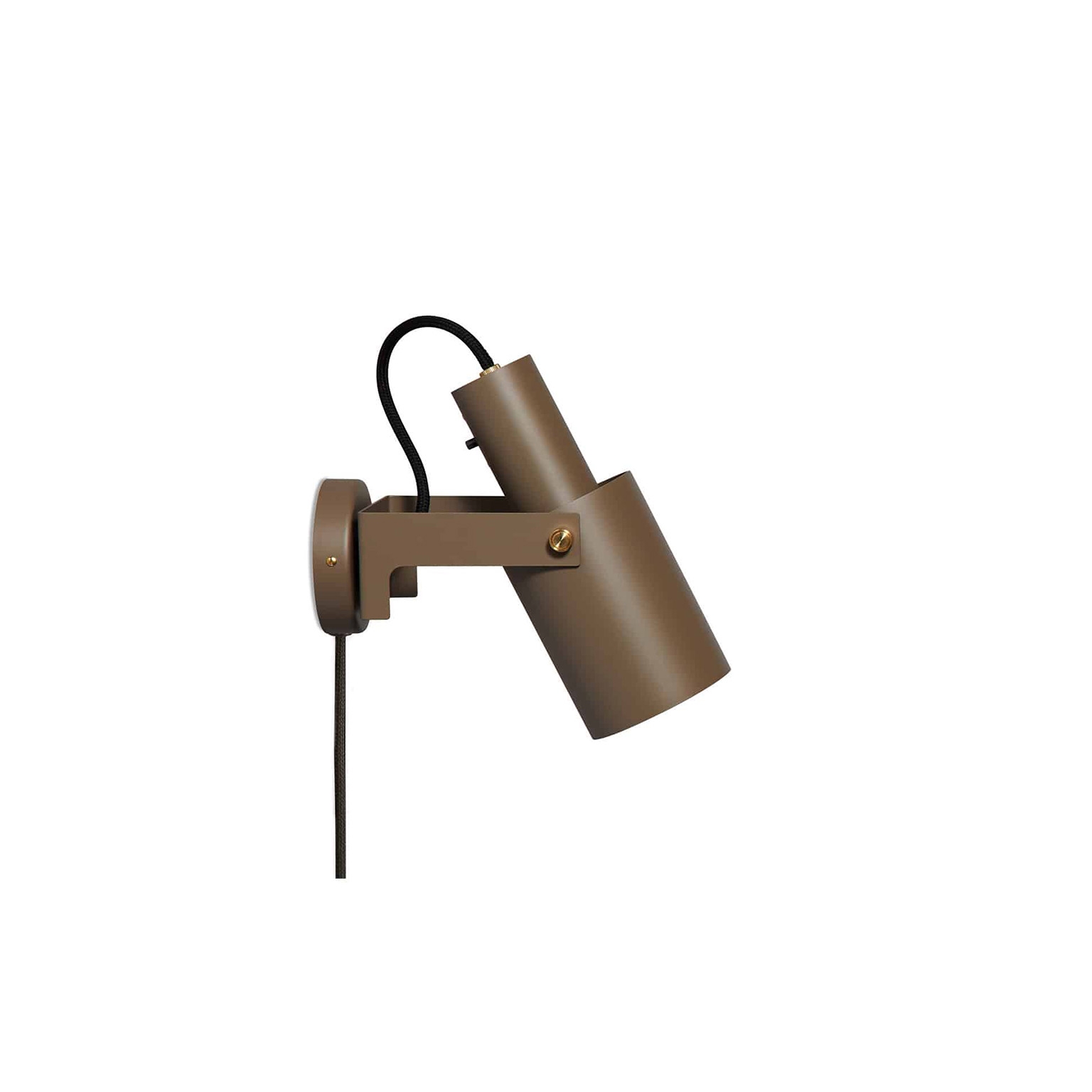 Volume 2 Wall - Small - Soil Grey/Brass (With Cable)