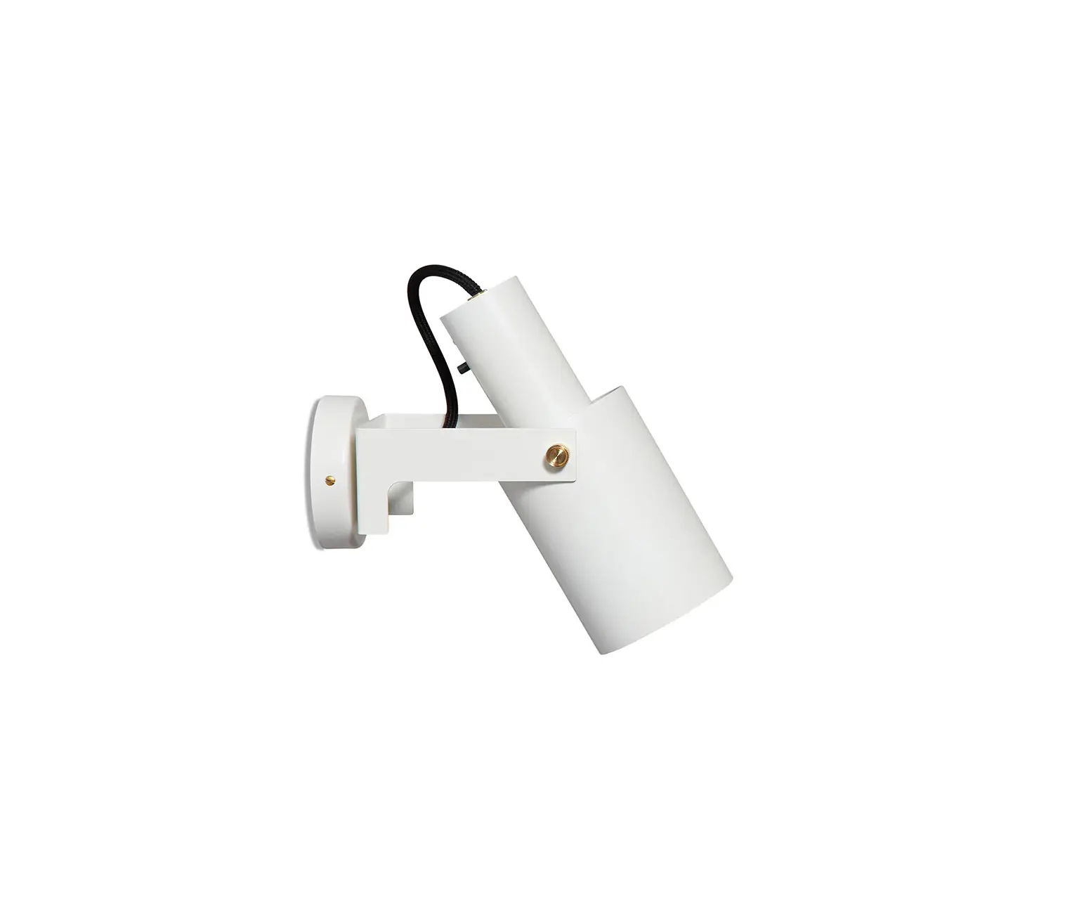 RUBN  - Volume 2 Wall - Small - White/Brass (Direct Connection)