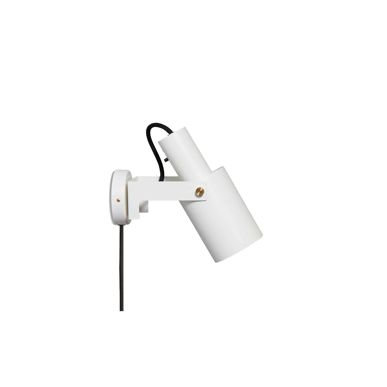 Display product Volume 2 Wall - Small - White/Brass (With Cable) from manufacturer RUBN 