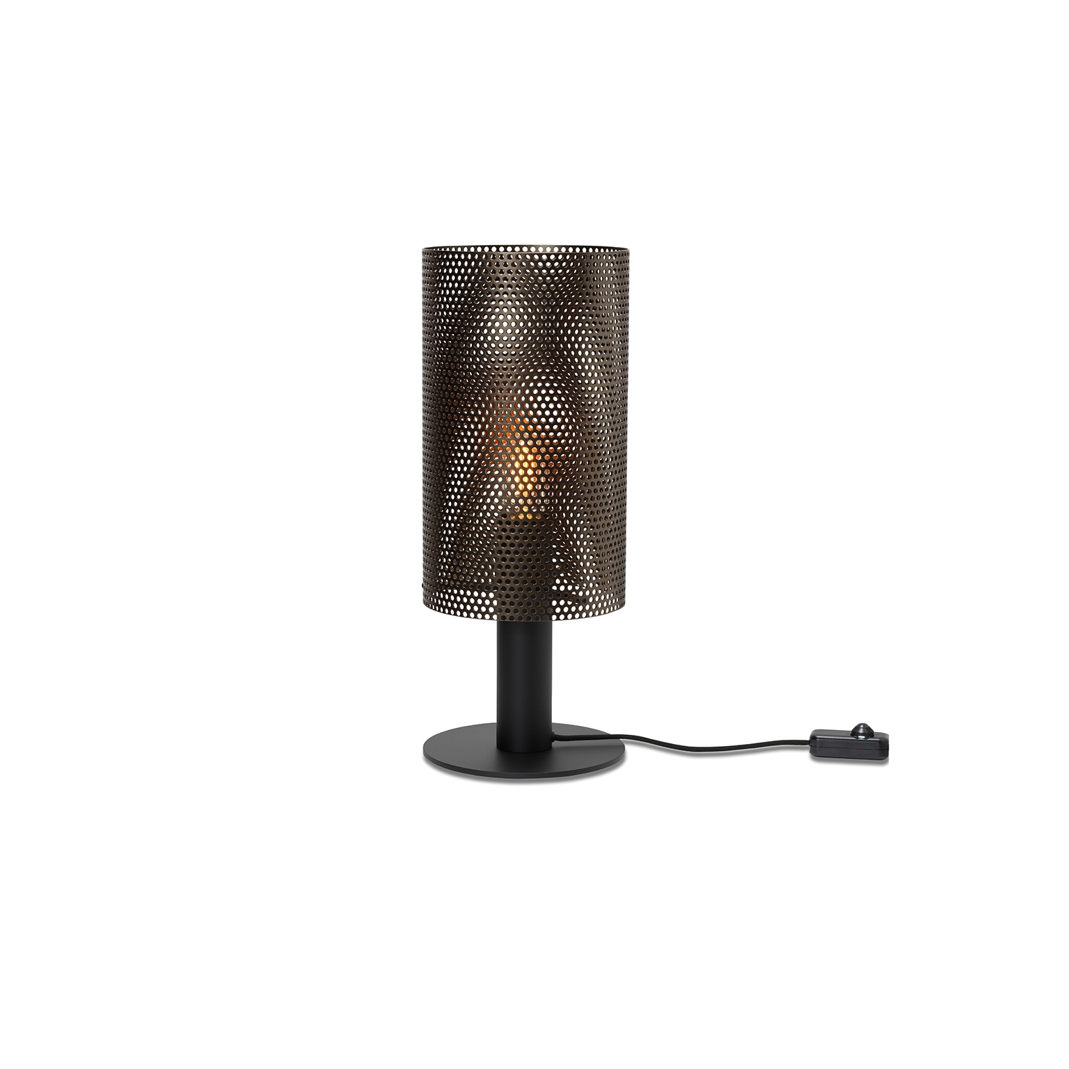 Vouge Table - Medium - Bronze Colored/Black