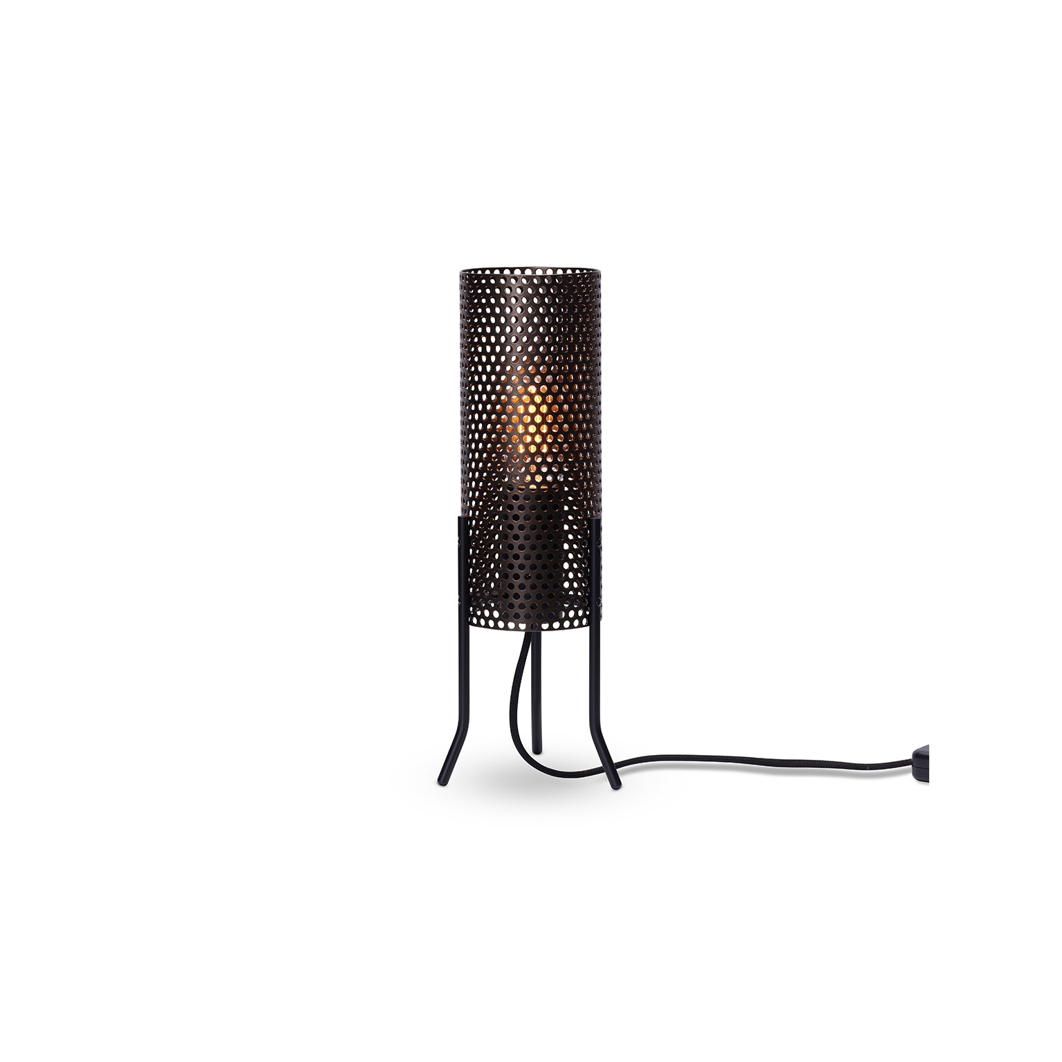 Vouge Tripod Table - Small - Bronze Colored/Black