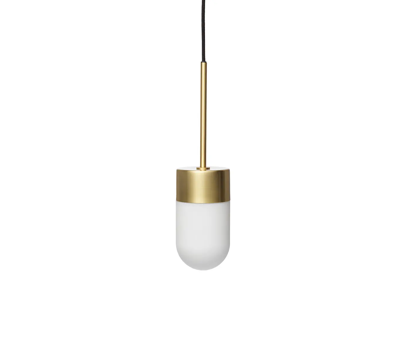 RUBN  - Vox Pendant - Brass/Opal