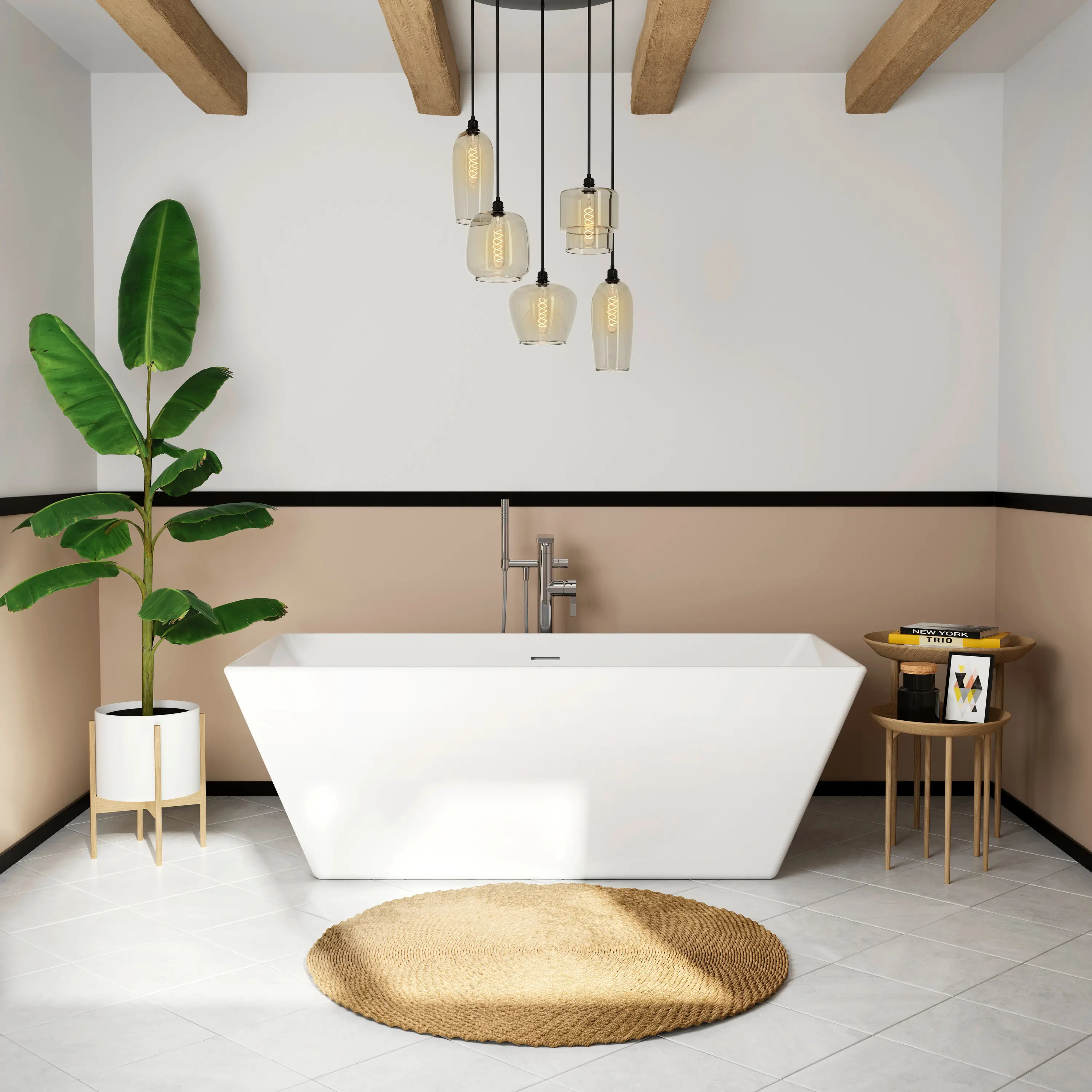 DURAVIT - DuraMaty freestanding bathtub