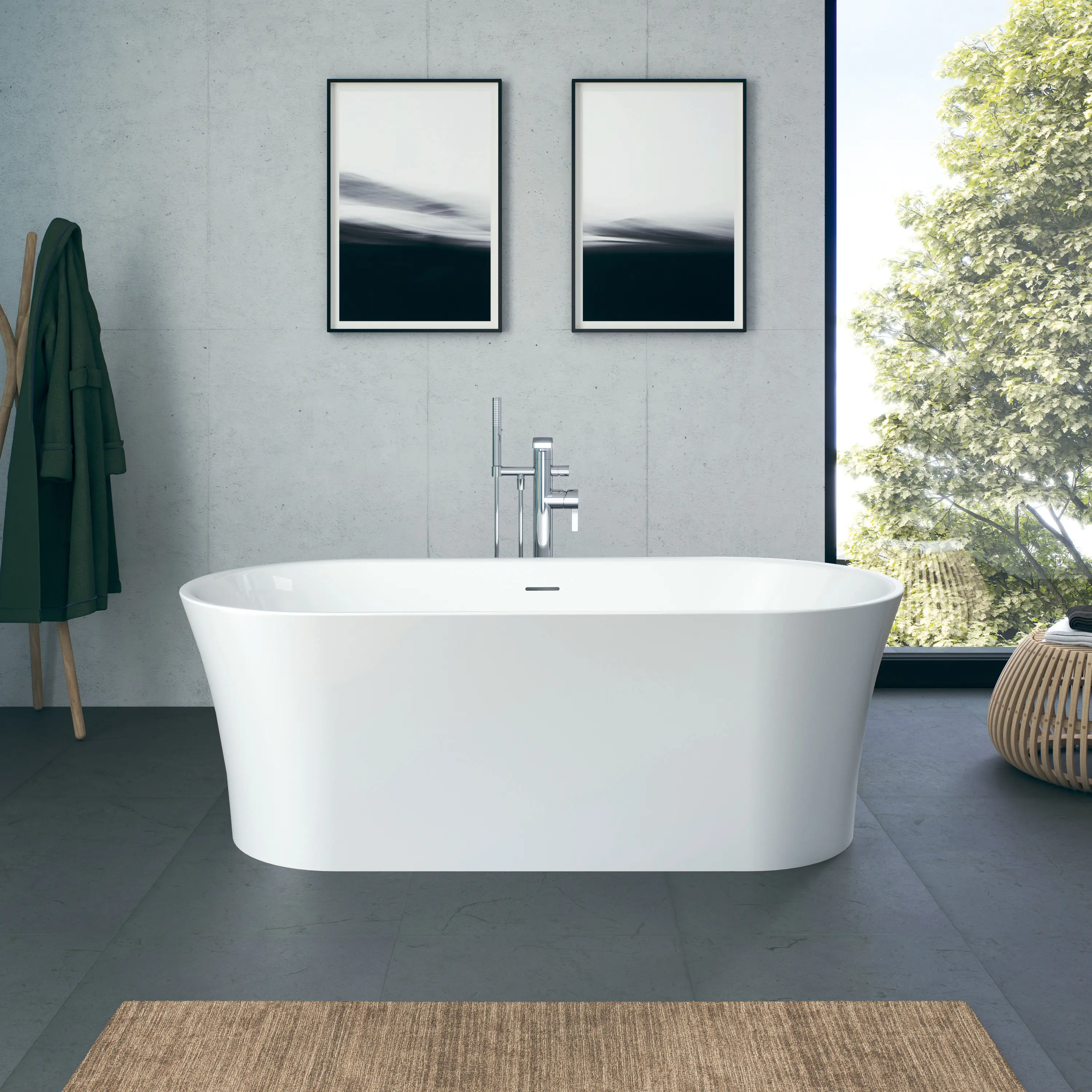 DURAVIT - DuraSenja freestanding bathtub