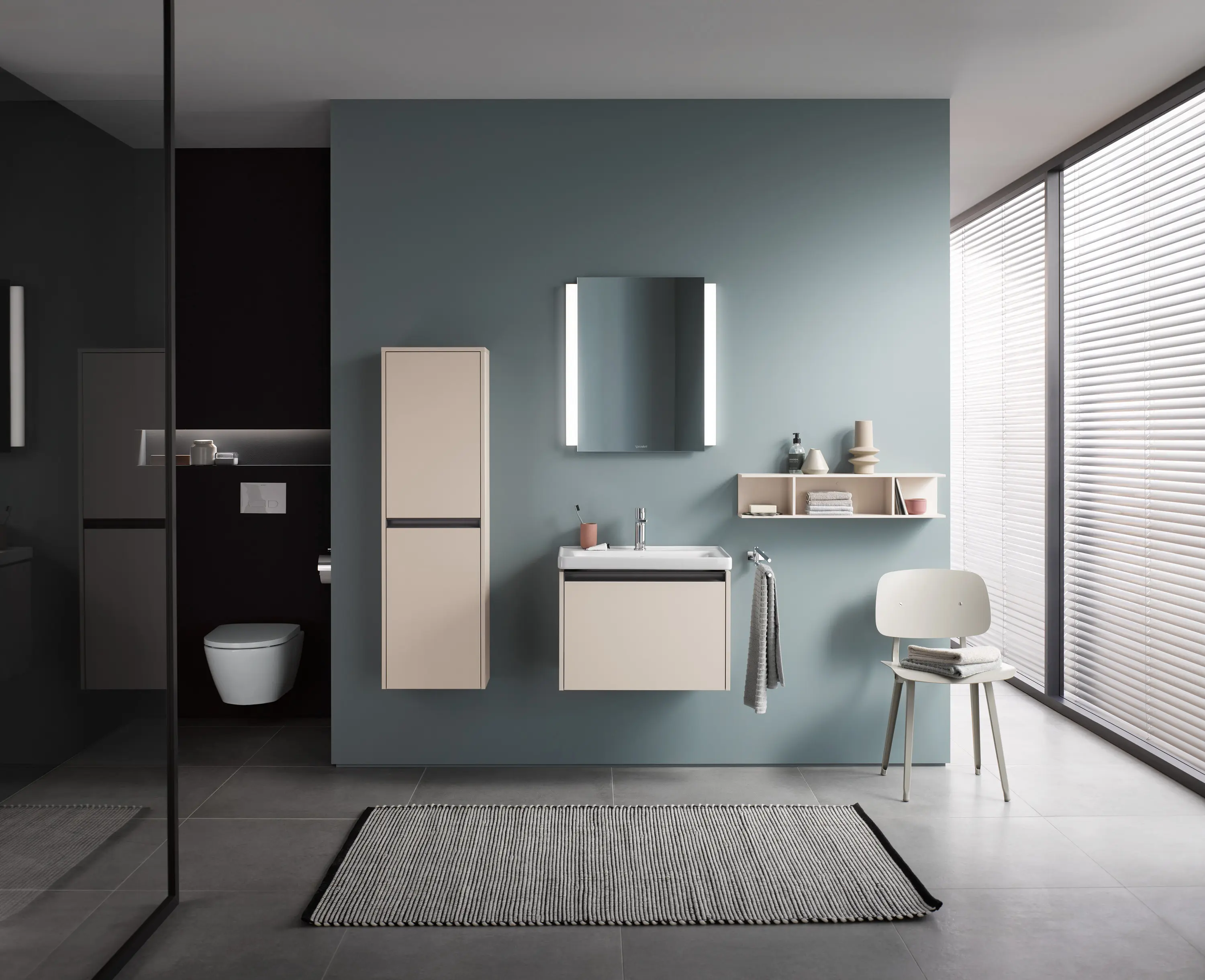 DURAVIT - Ketho.2 vanity unit wall mounted compact