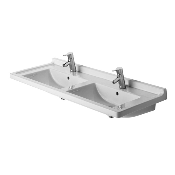 Mostra il prodotto Starck 3 - Lavabo consolle doppio del produttore DURAVIT