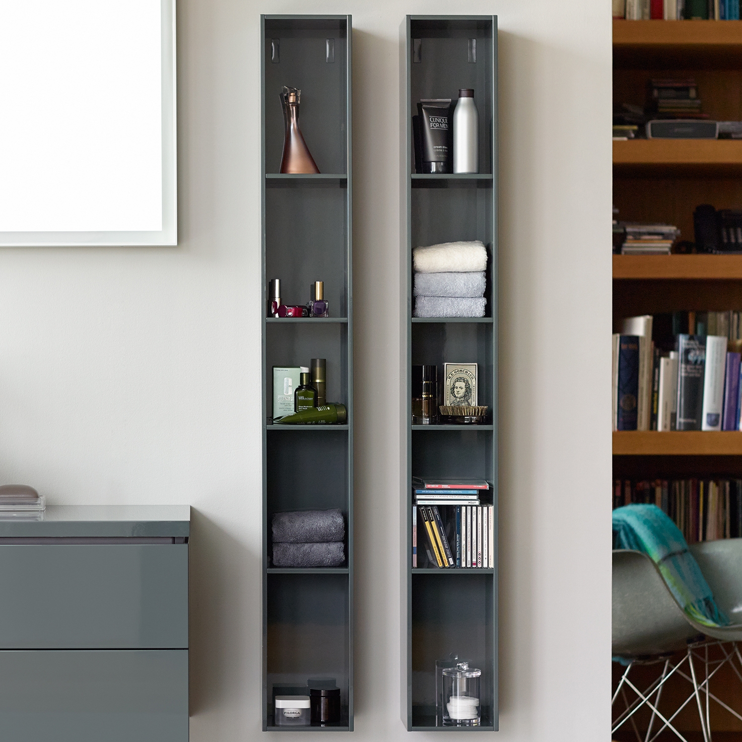 Display product L-Cube - Shelf from manufacturer DURAVIT