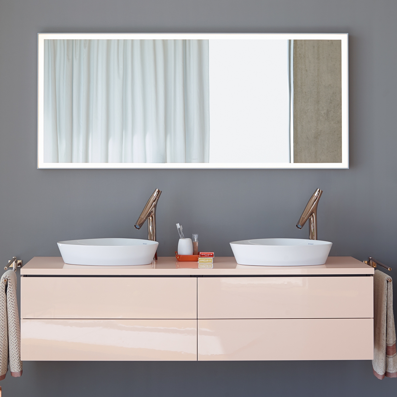 Vertoon produk L-Cube - Cabinet base van vervaardiger DURAVIT