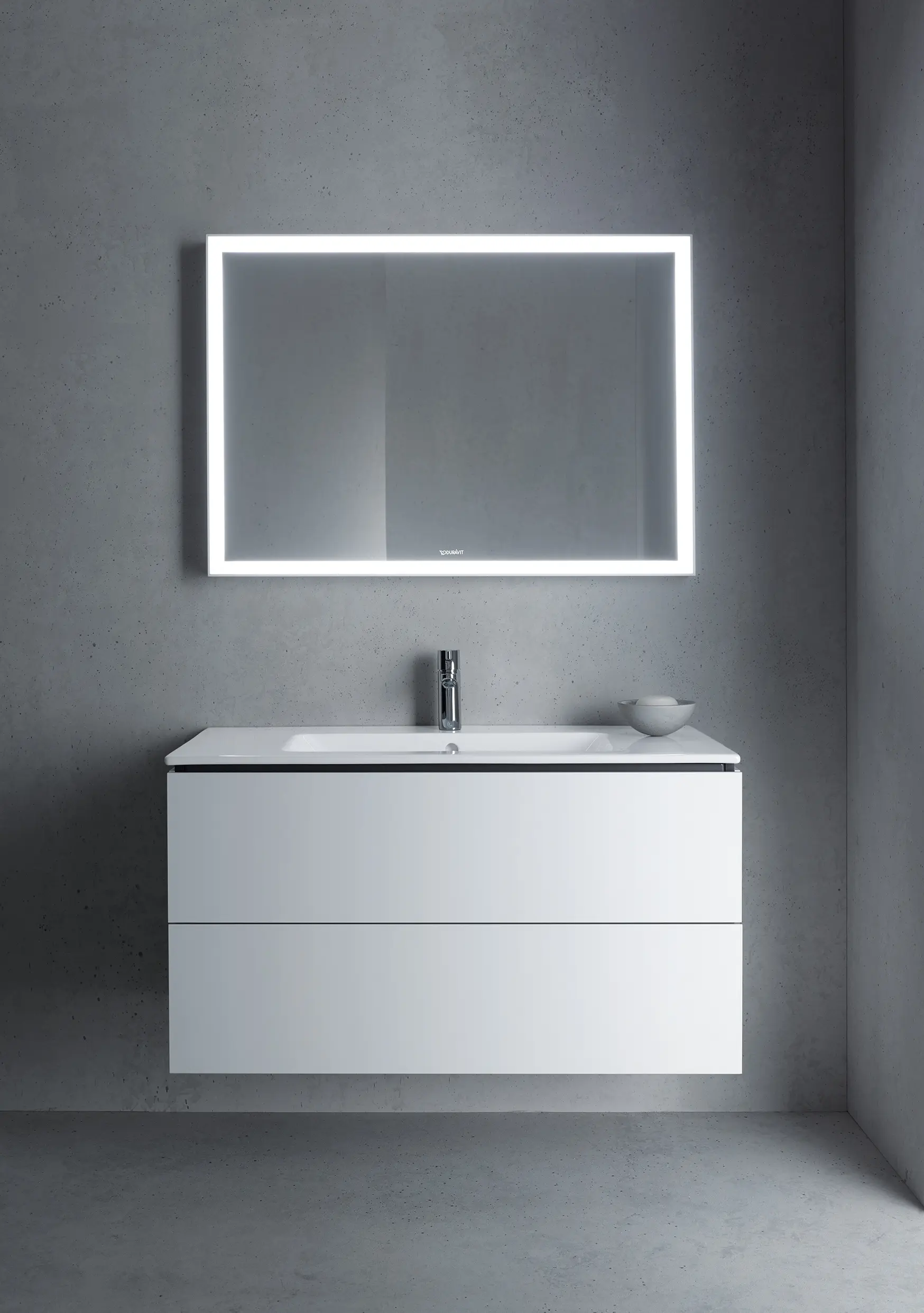 DURAVIT - L-Cube -Vanity unit wall-mounted