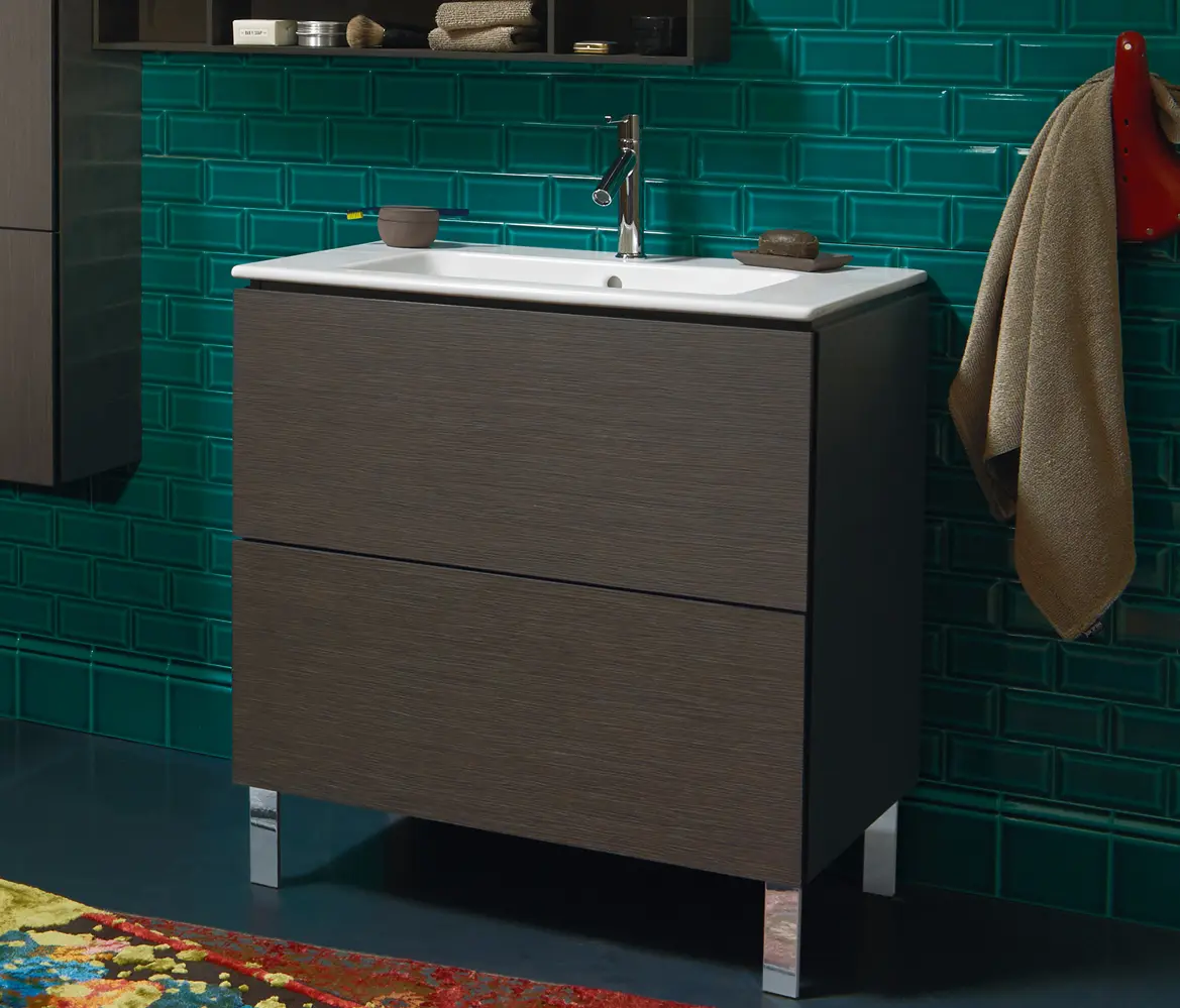 DURAVIT - L-Cube - Vanity unit floorstanding