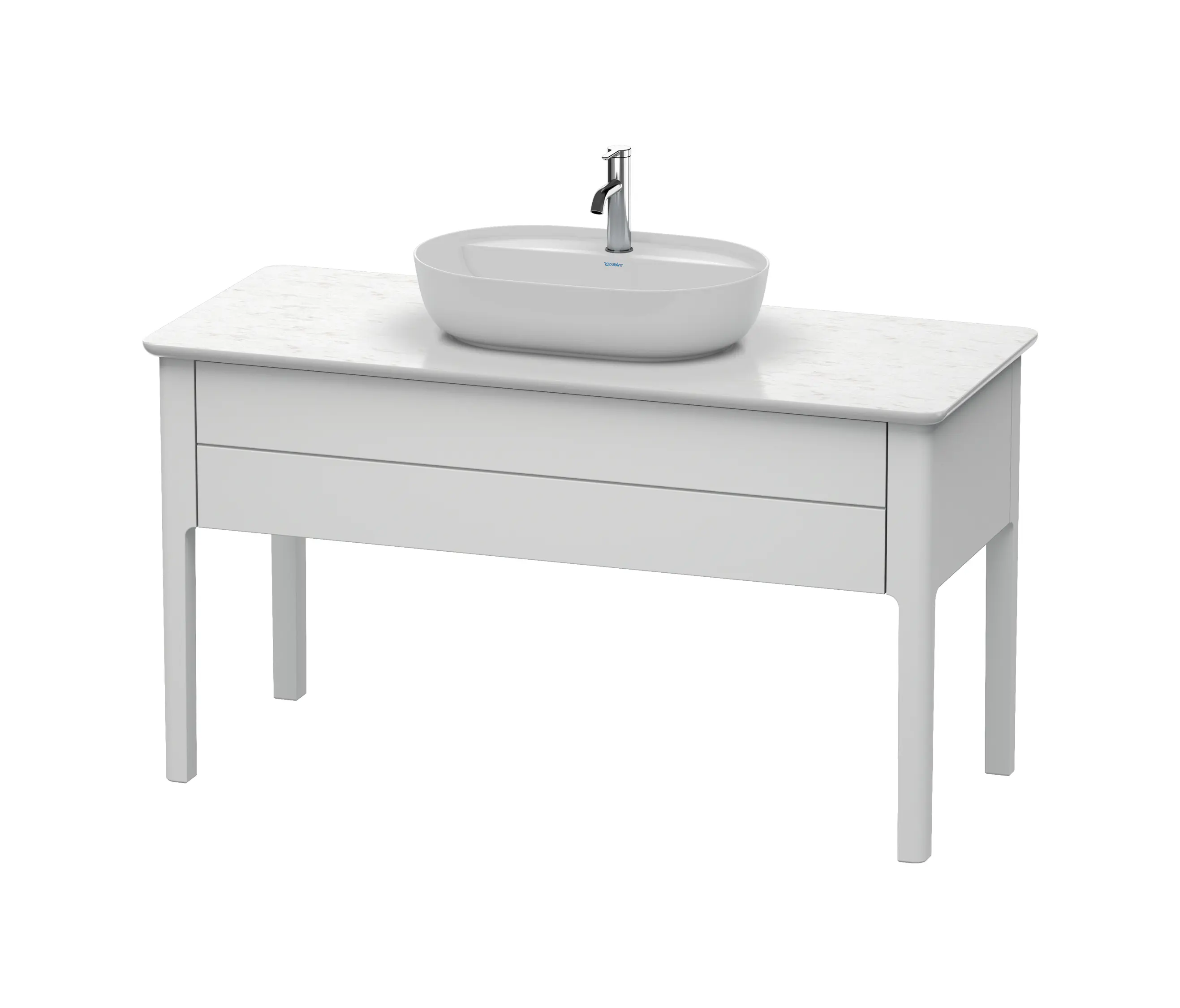 DURAVIT - Luv - Vanity unit for console floor-standing