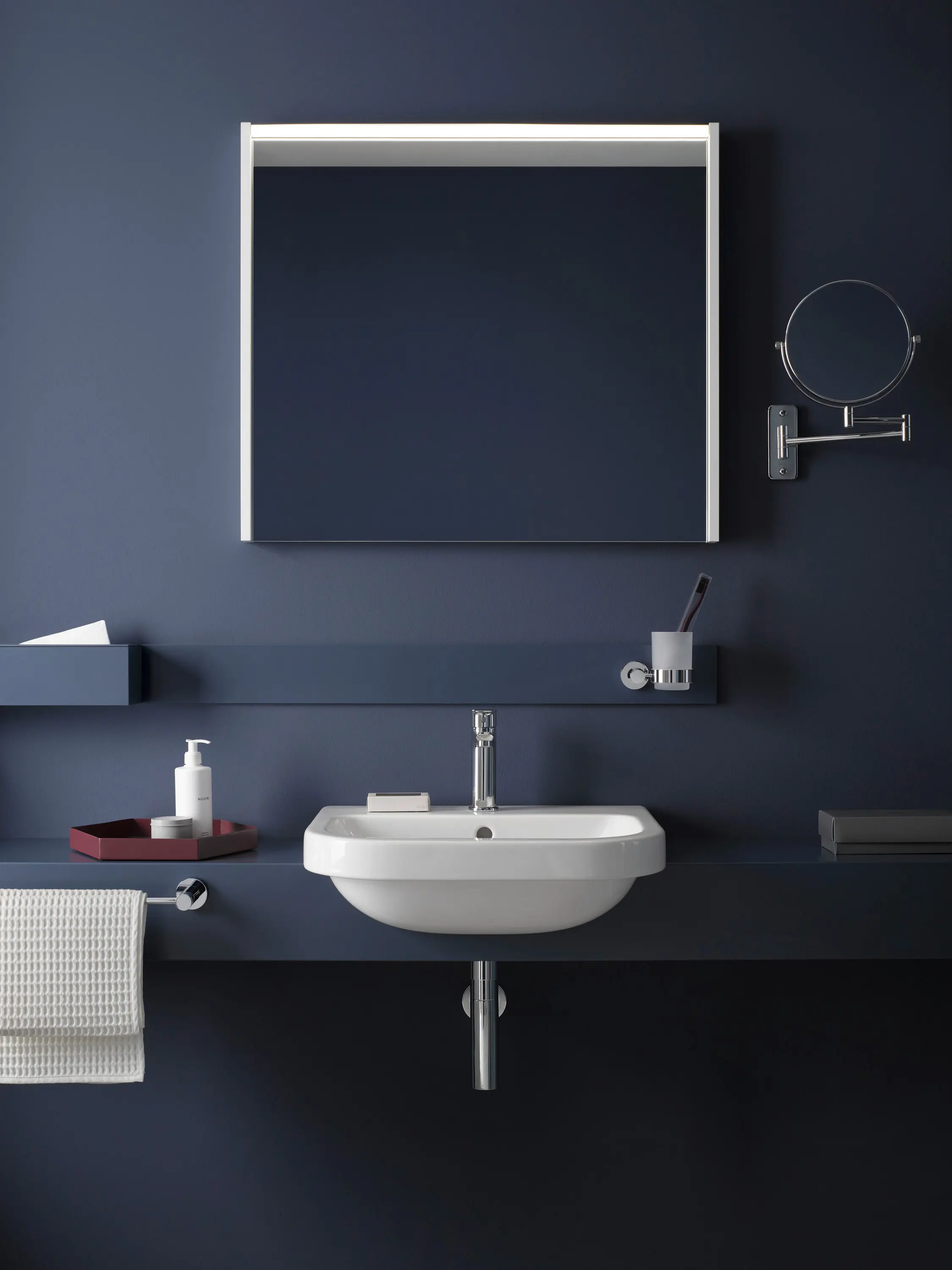 DURAVIT - D-Code
Halbeinbau-
waschtisch