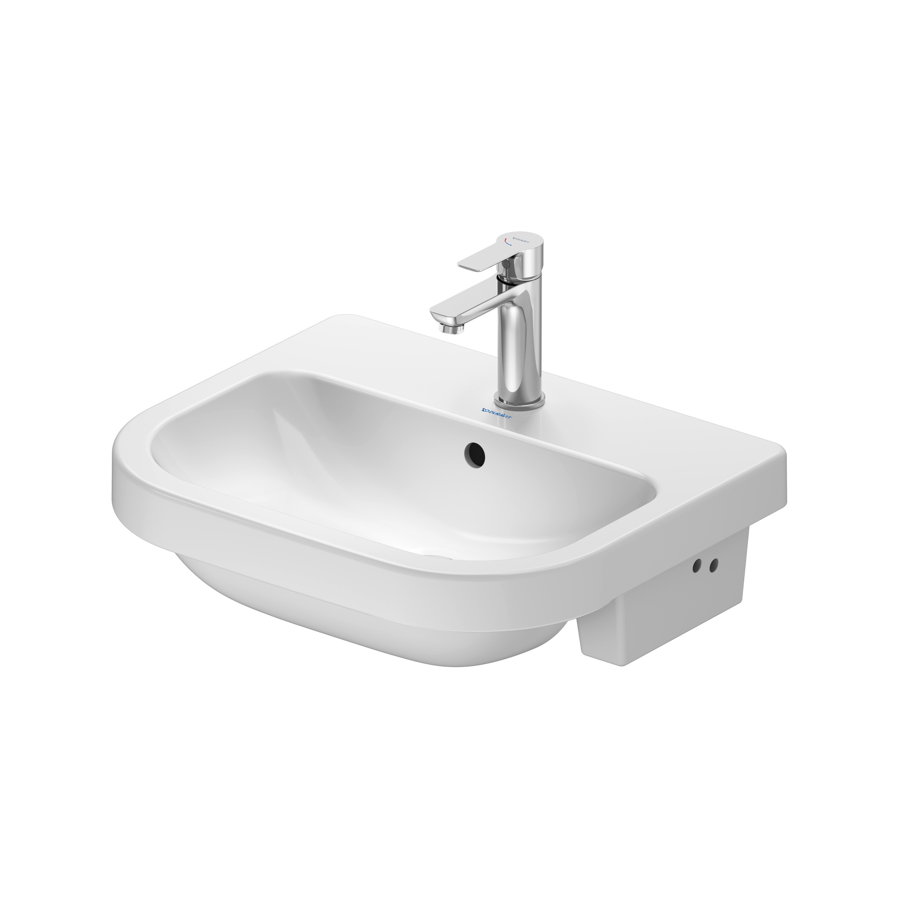 Produkt D-Code 
 Halbeinbau-
 waschtisch des Herstellers DURAVIT anzeigen