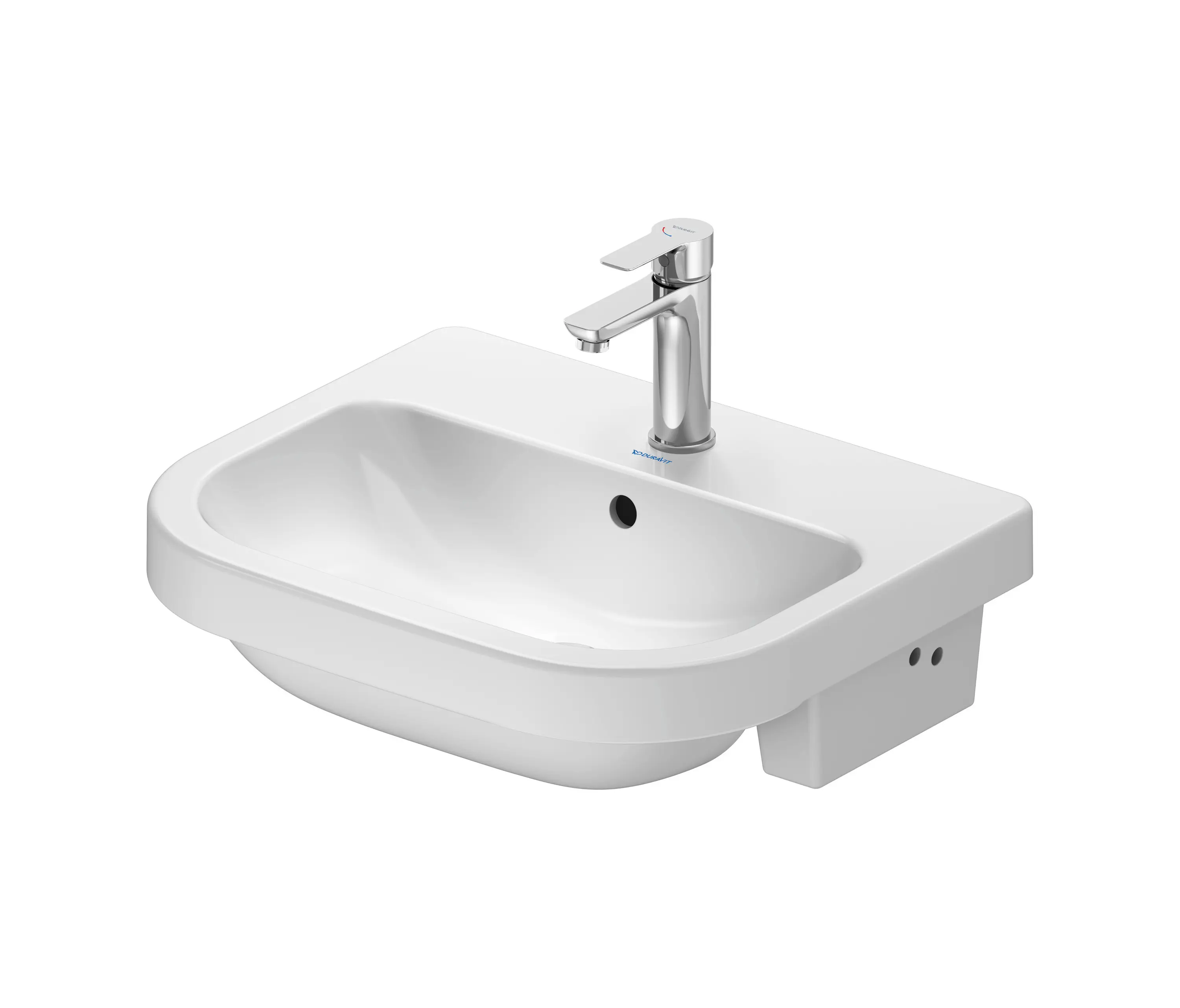 DURAVIT - D-Code
Halbeinbau-
waschtisch