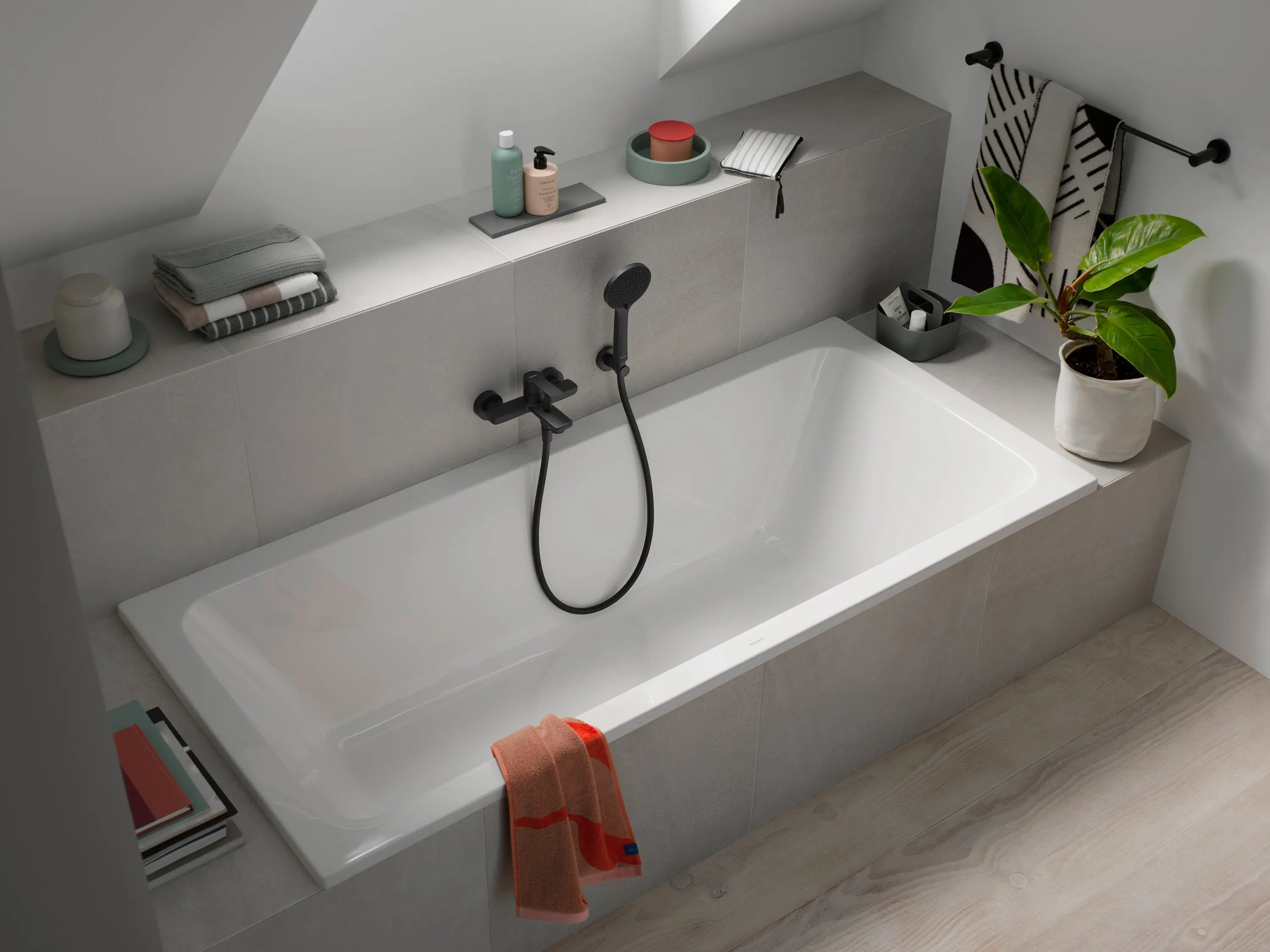 DURAVIT - D-Code Single lever bathtub mixer