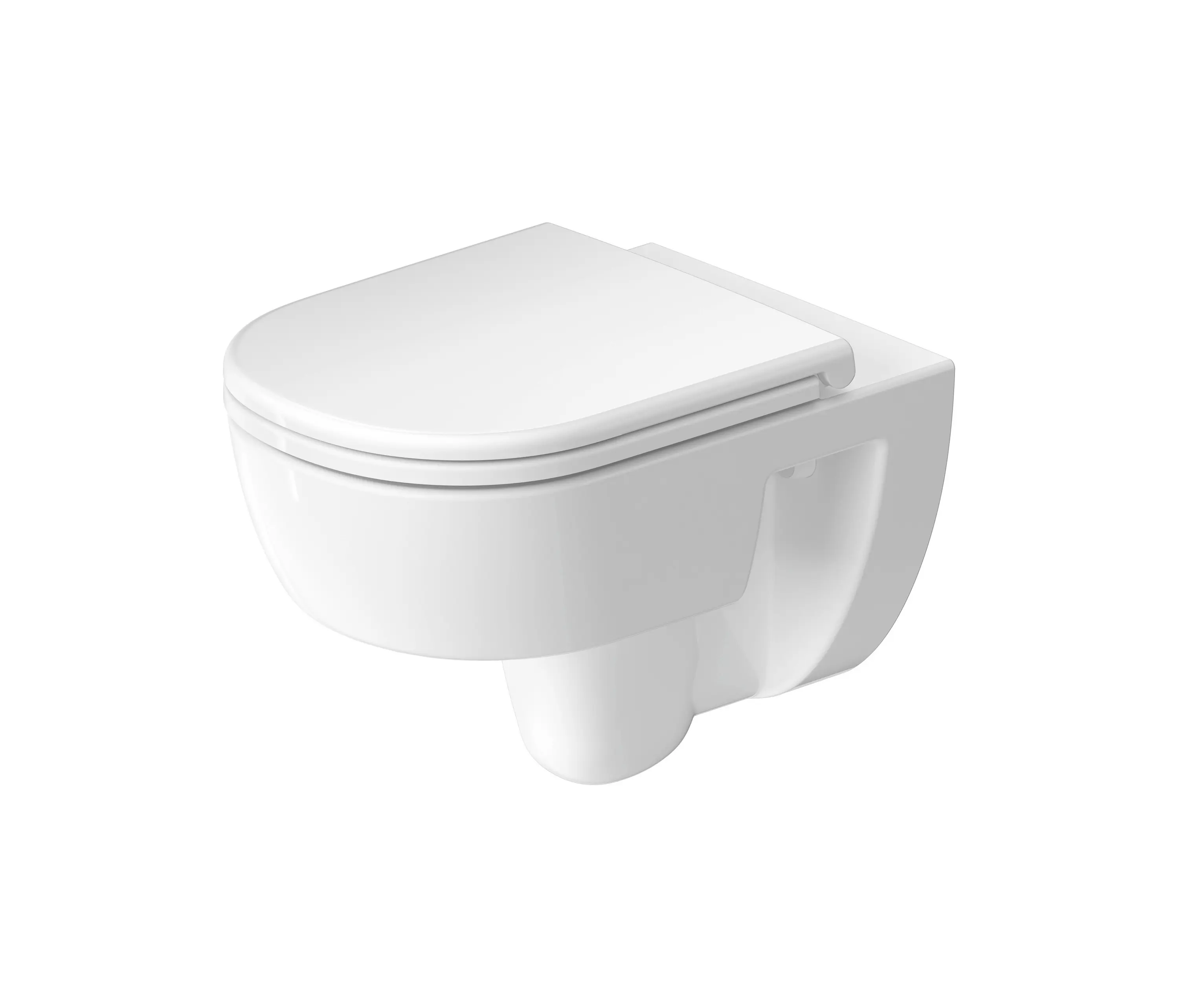 DURAVIT - D-Code Wall-mounted toilet Duravit Rimless®