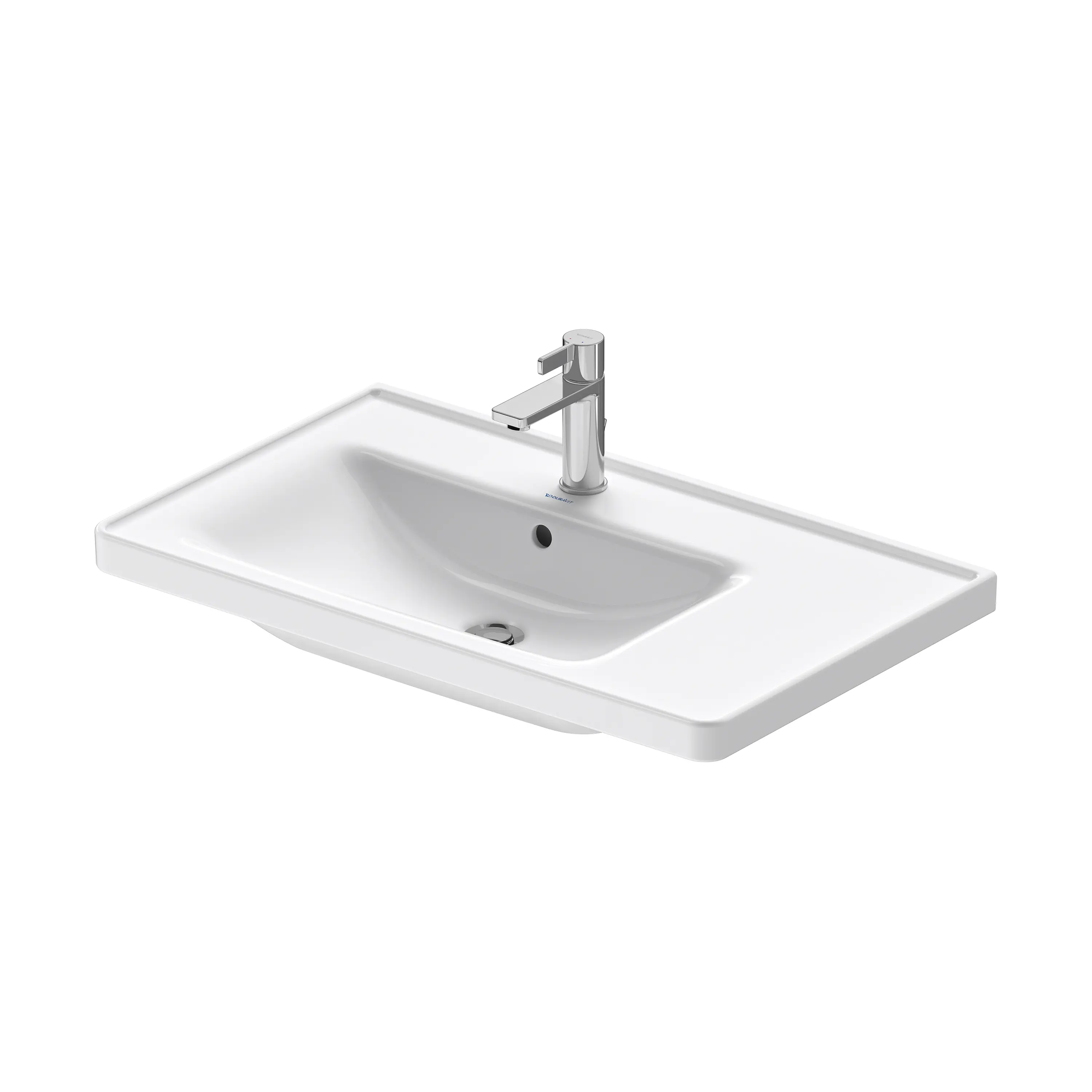 DURAVIT - D-Neo washbasin, furniture washing table asymmetrical