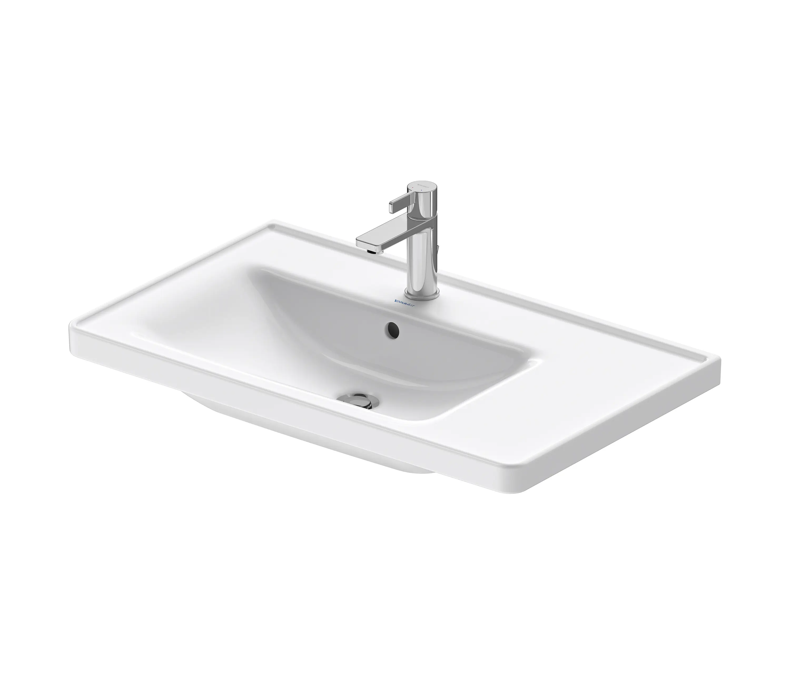 DURAVIT - D-Neo Waschtisch, Möbelwaschtisch asymmetrisch