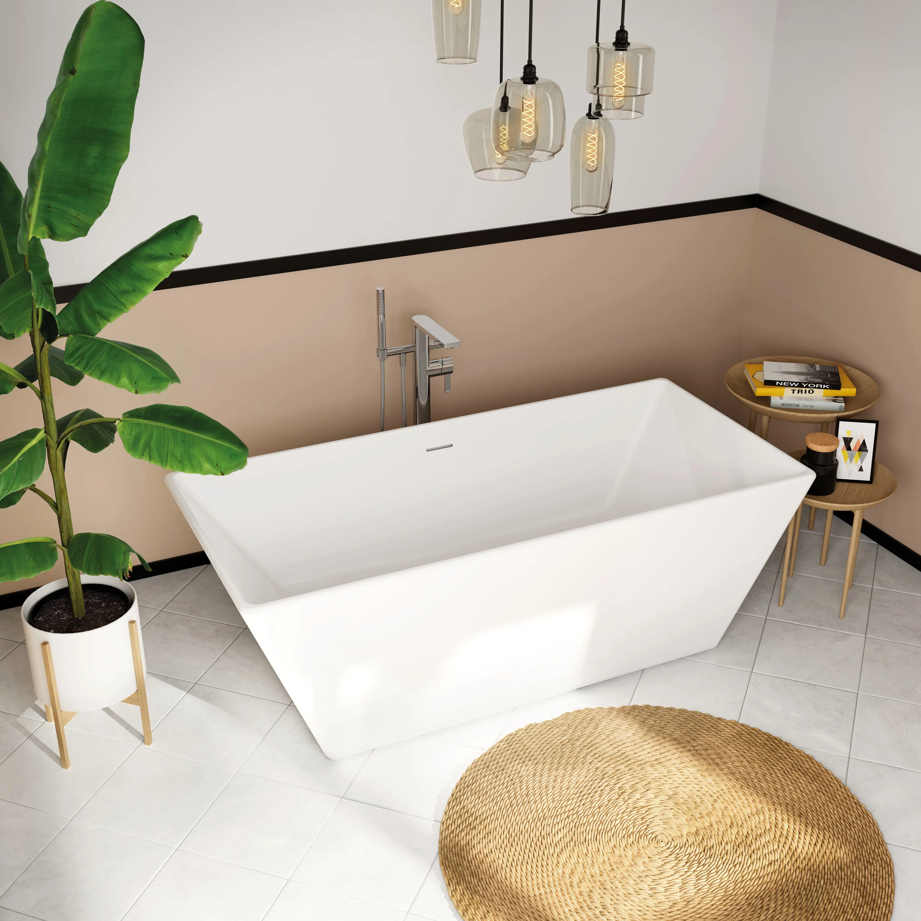 DURAVIT - DuraMaty freestanding bathtub