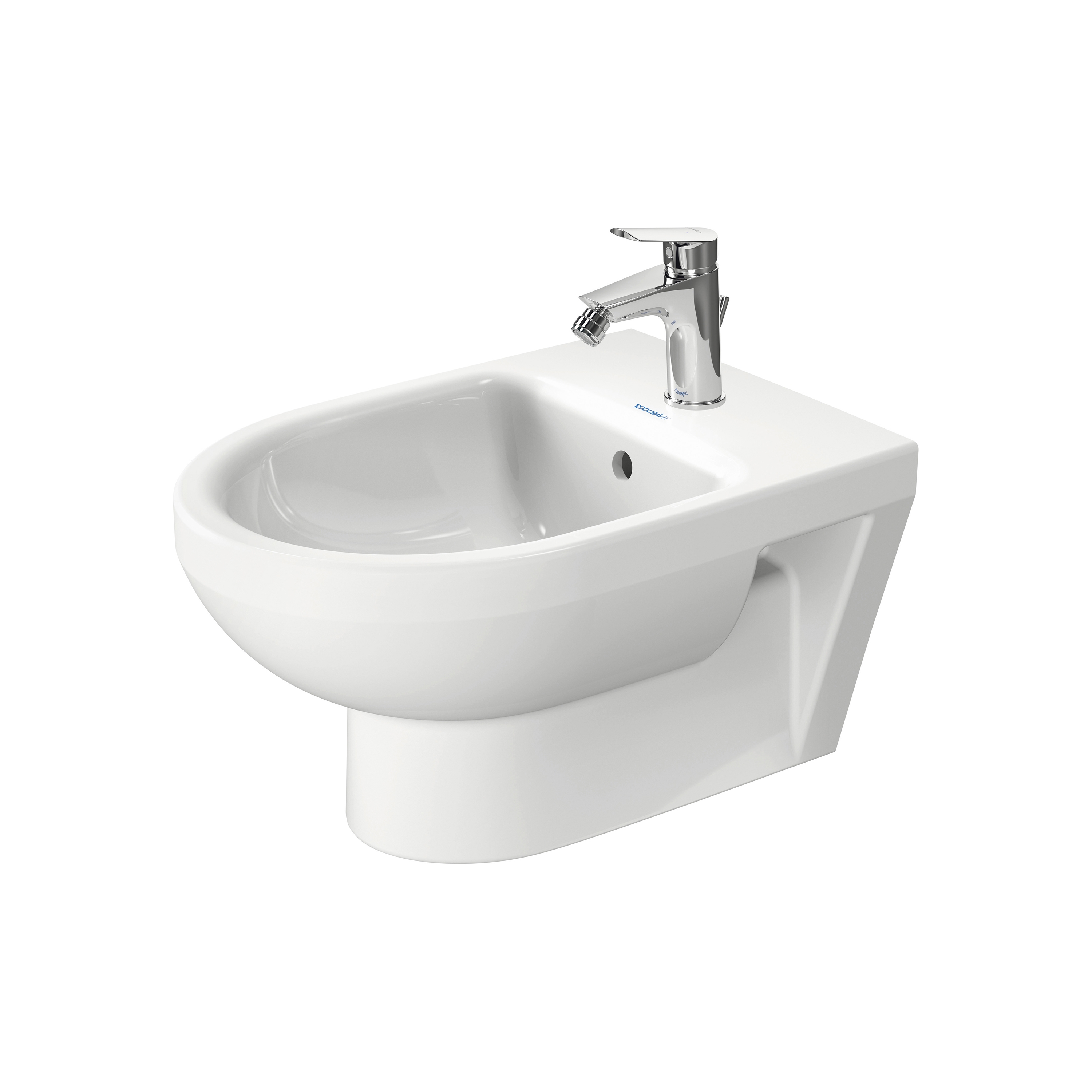 Vertoon produk Duravit No.1 bidet wall mounted van vervaardiger DURAVIT