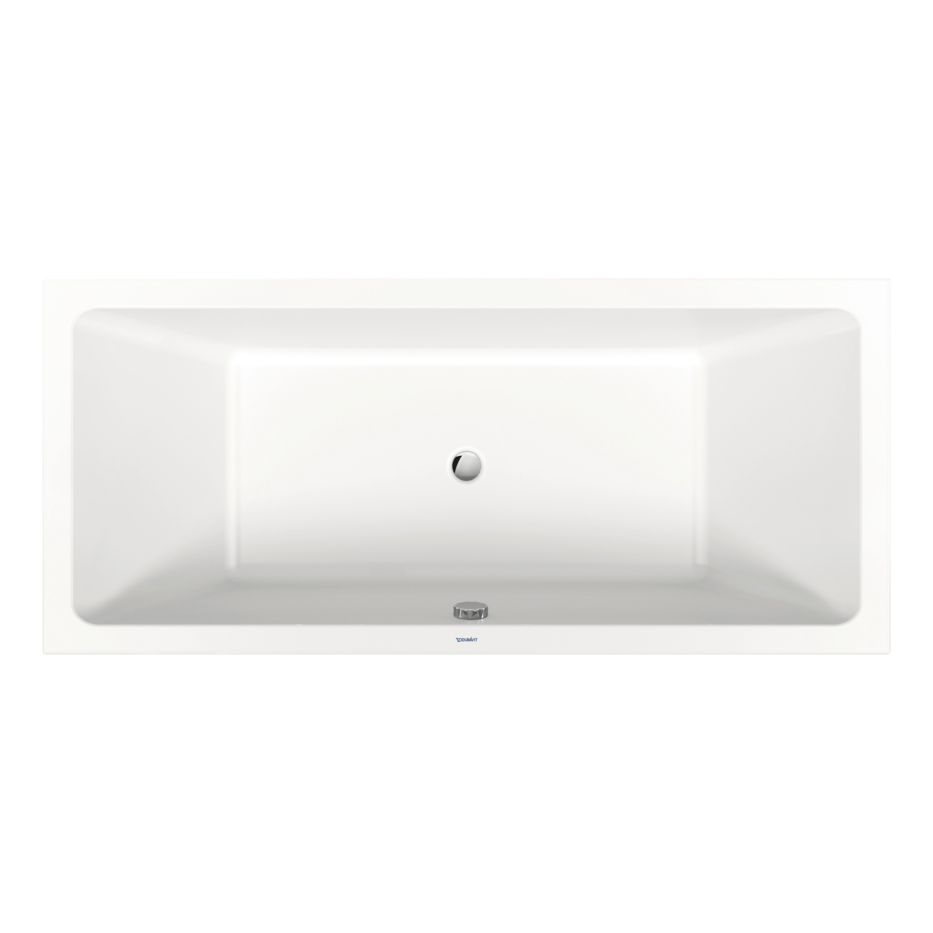 Vertoon produk Duravit No.1 bathtub rectangle, two backrest slopes van vervaardiger DURAVIT