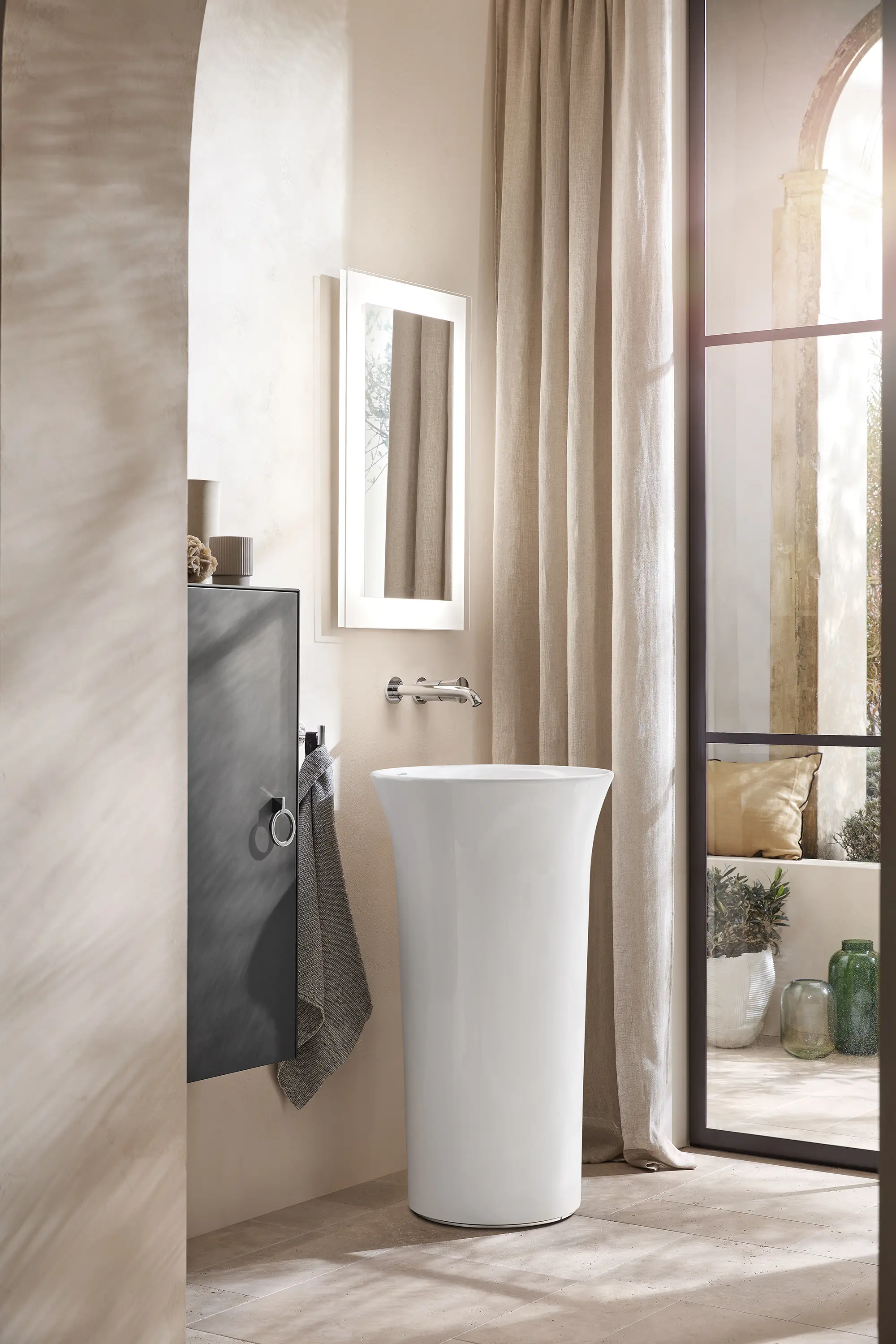 DURAVIT - White Tulip mirror