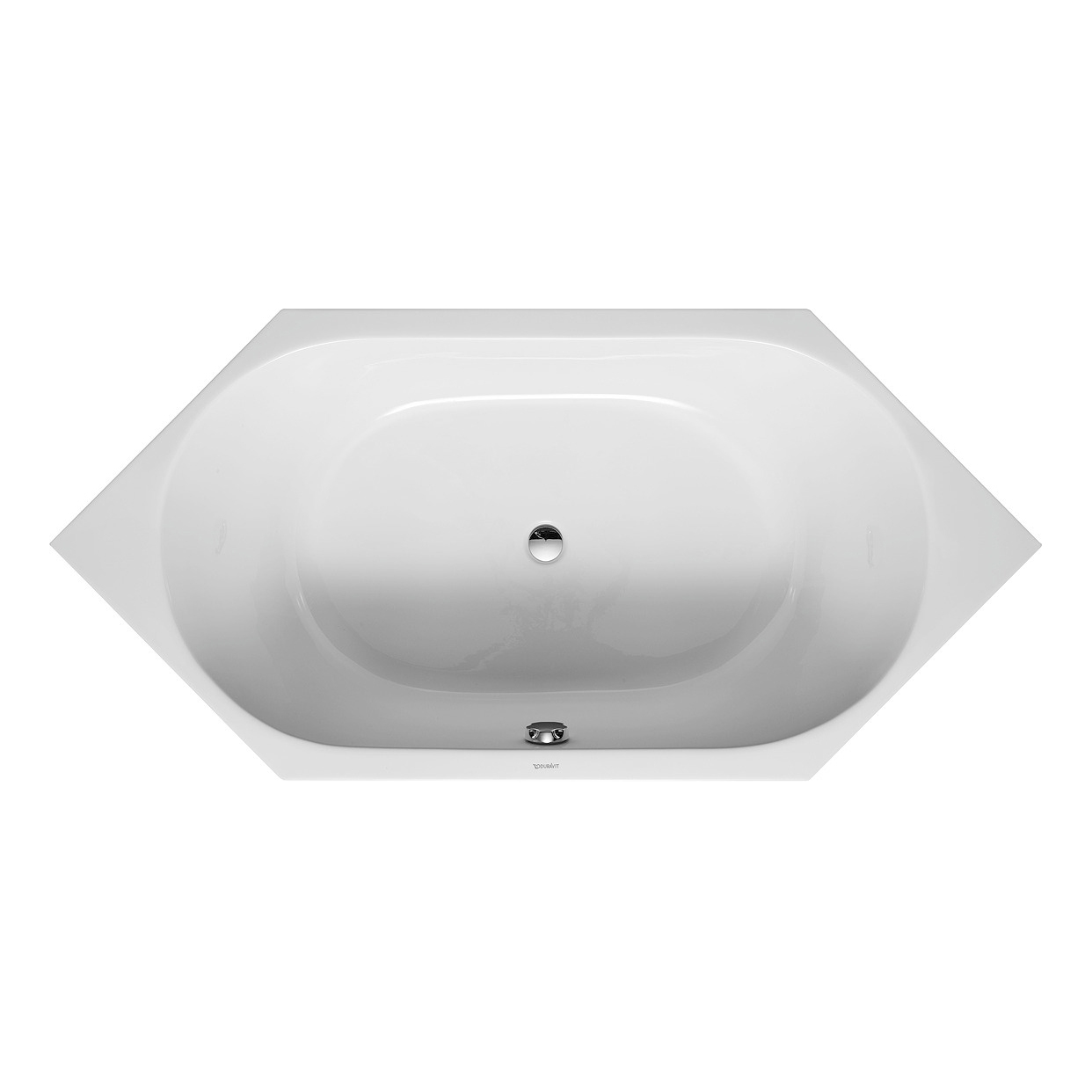 Mostra il prodotto D-Code bathtub hexagon del produttore DURAVIT