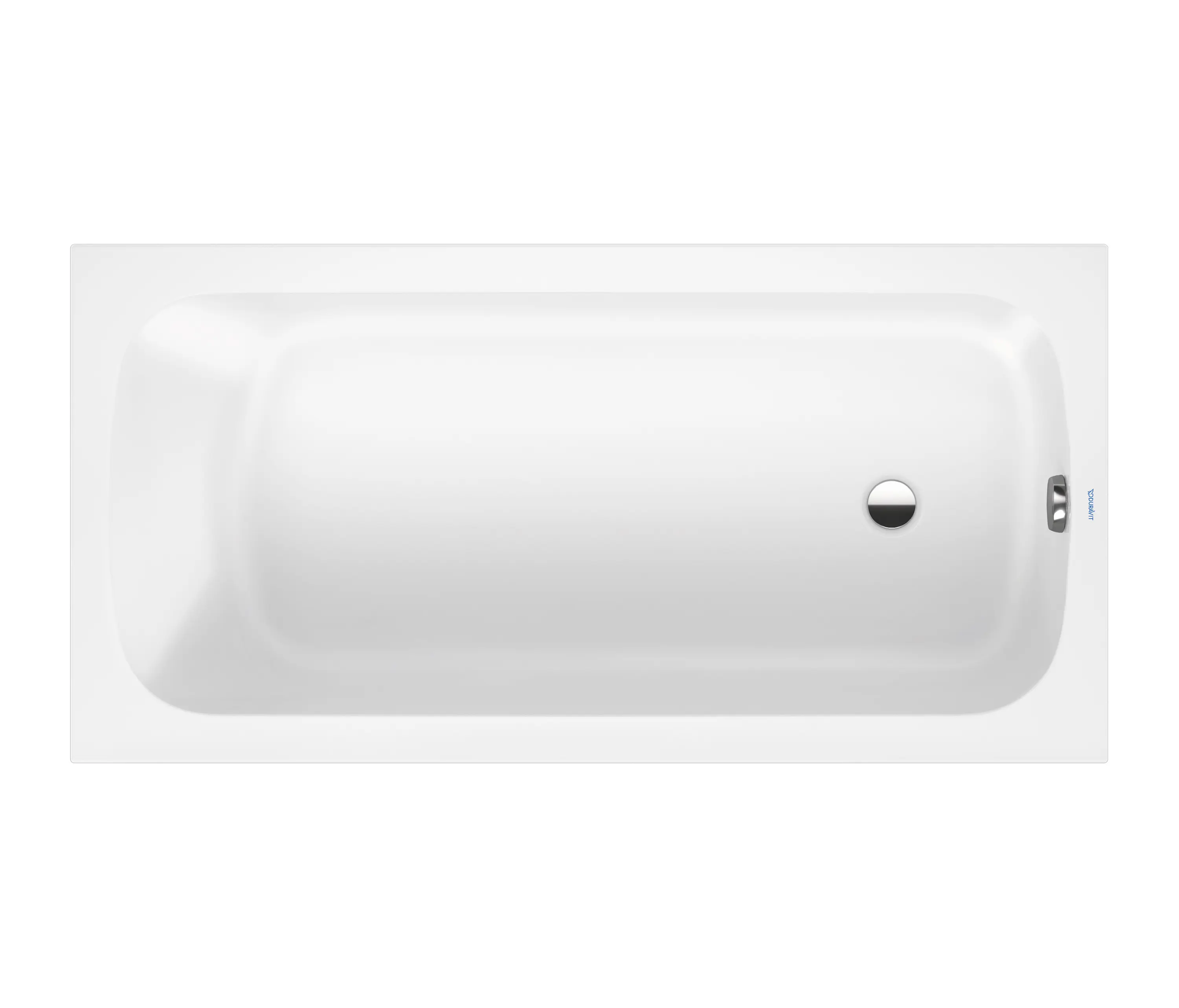 DURAVIT - Qatego bathtub, one backrest slope L/R