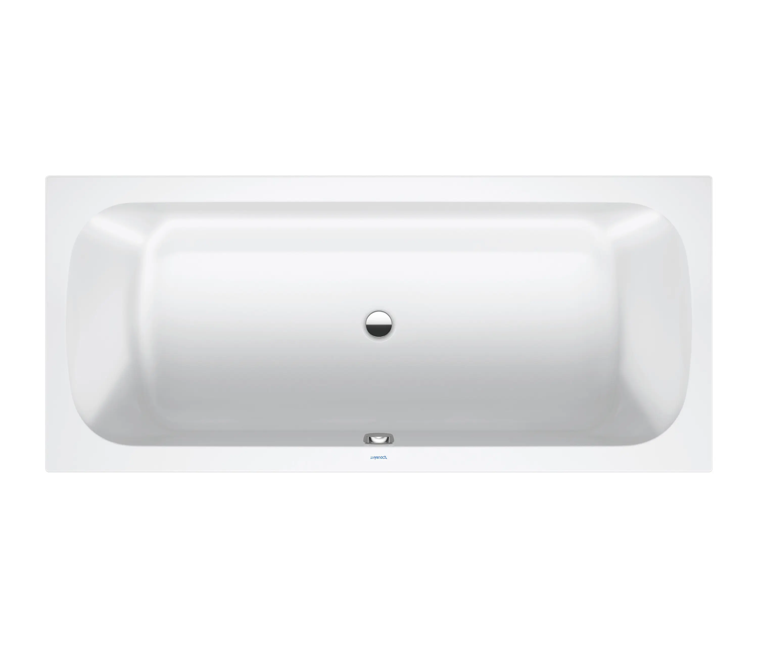 DURAVIT - Qatego bathtub, two backrest slopes