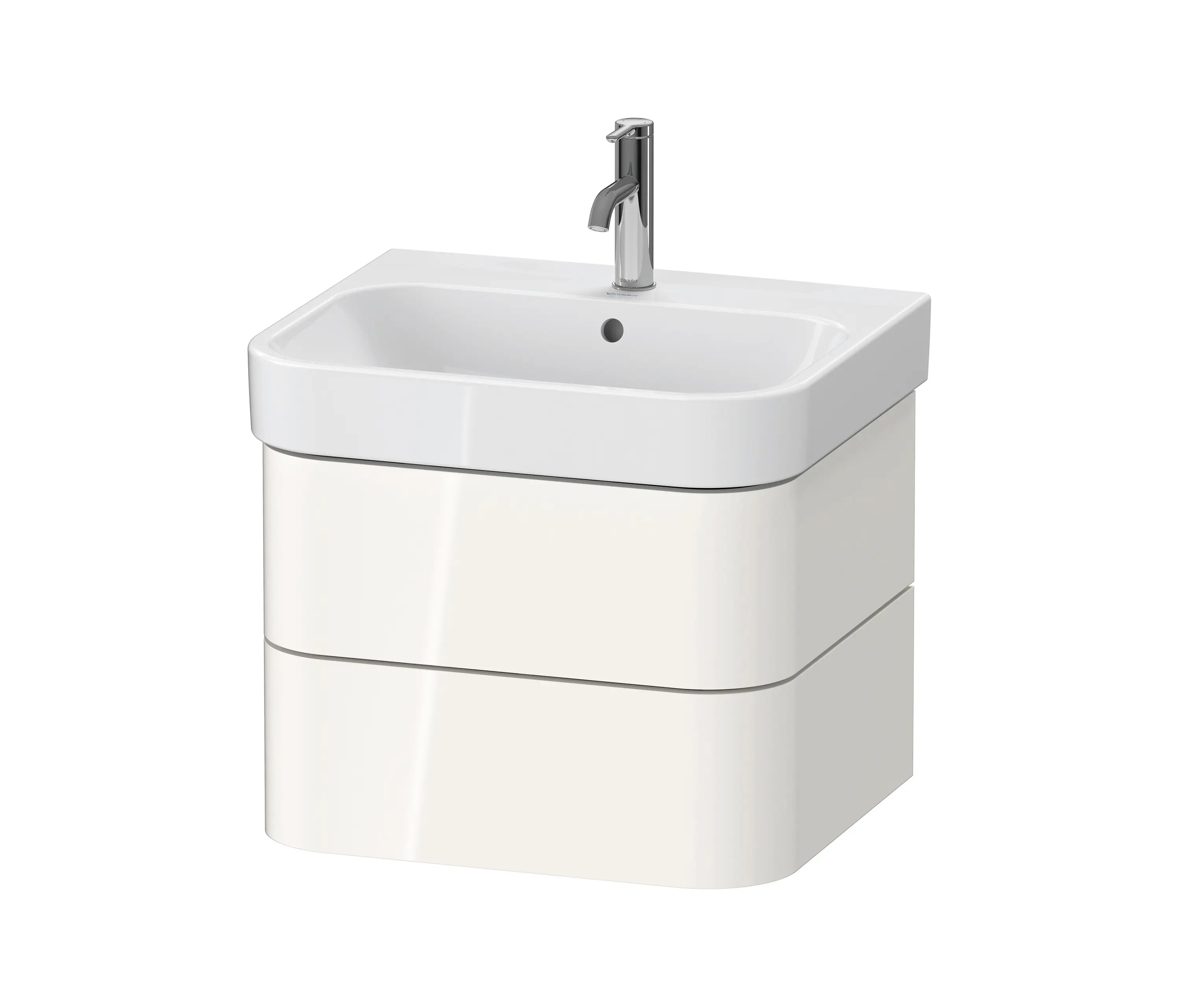 DURAVIT - Happy D.2 Plus vanity base for console wall hanging