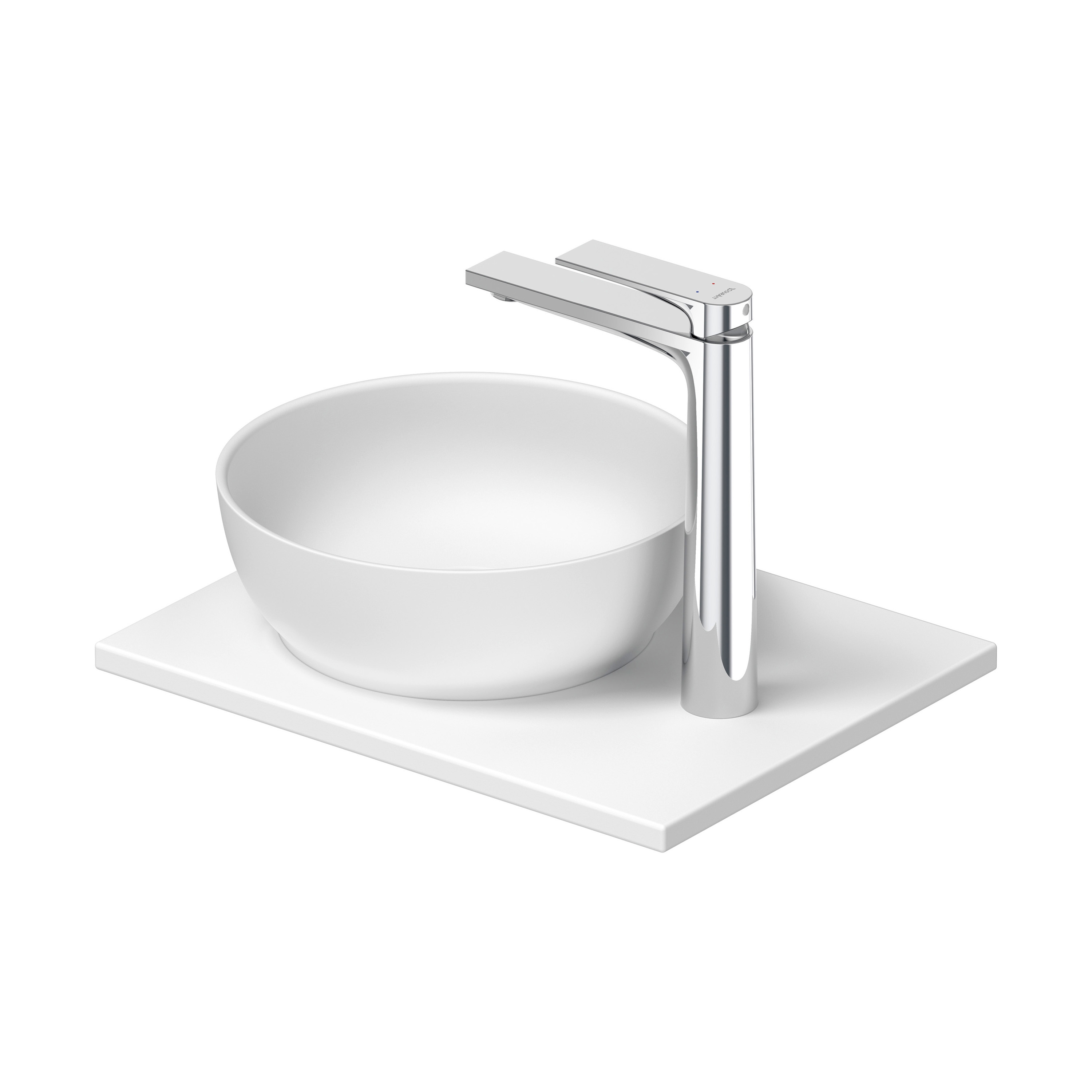 Afficher le produit Sivida Console with countertop basin set du fabricant DURAVIT