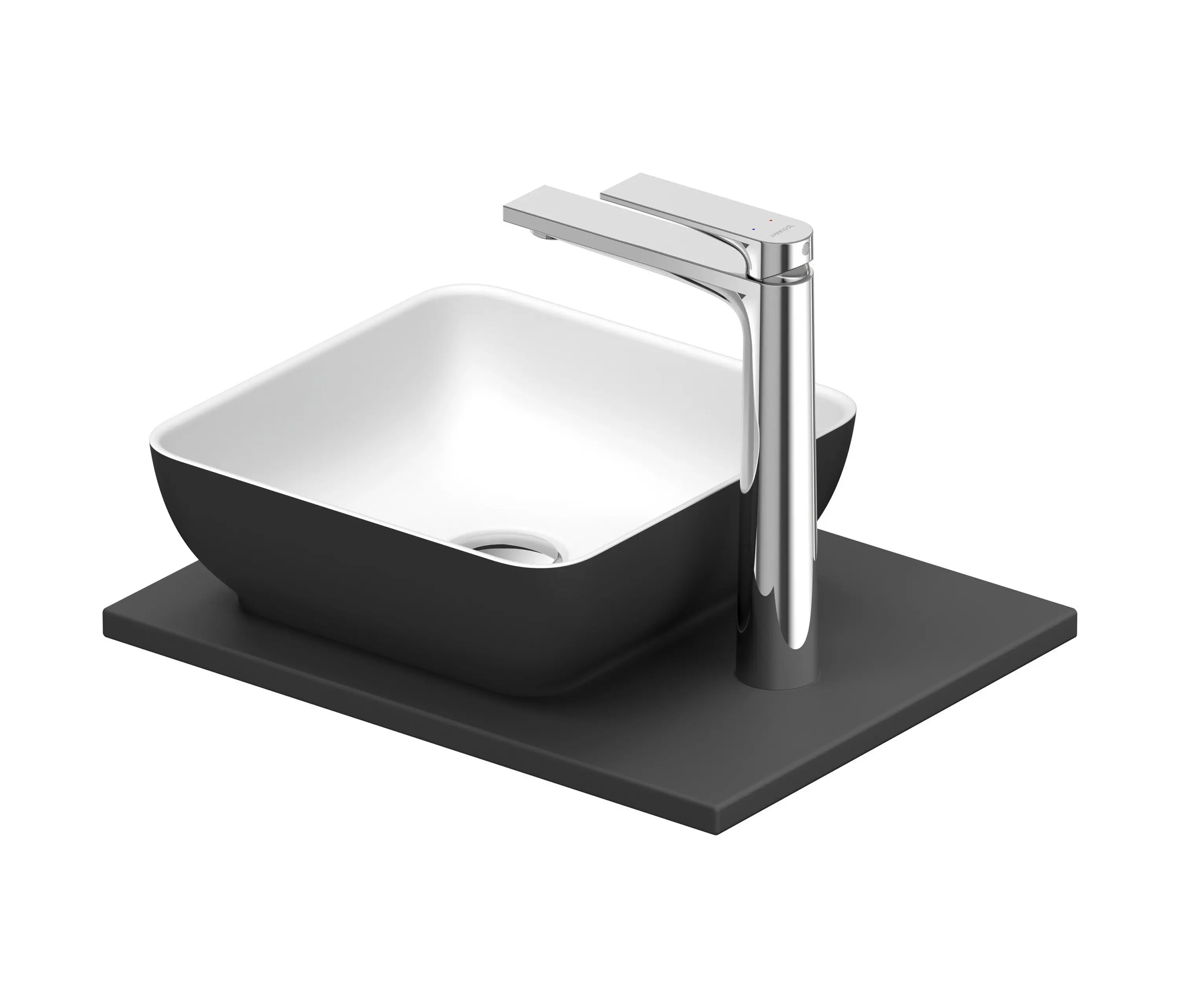 DURAVIT - Sivida Konsole mit Ausatzbecken Set