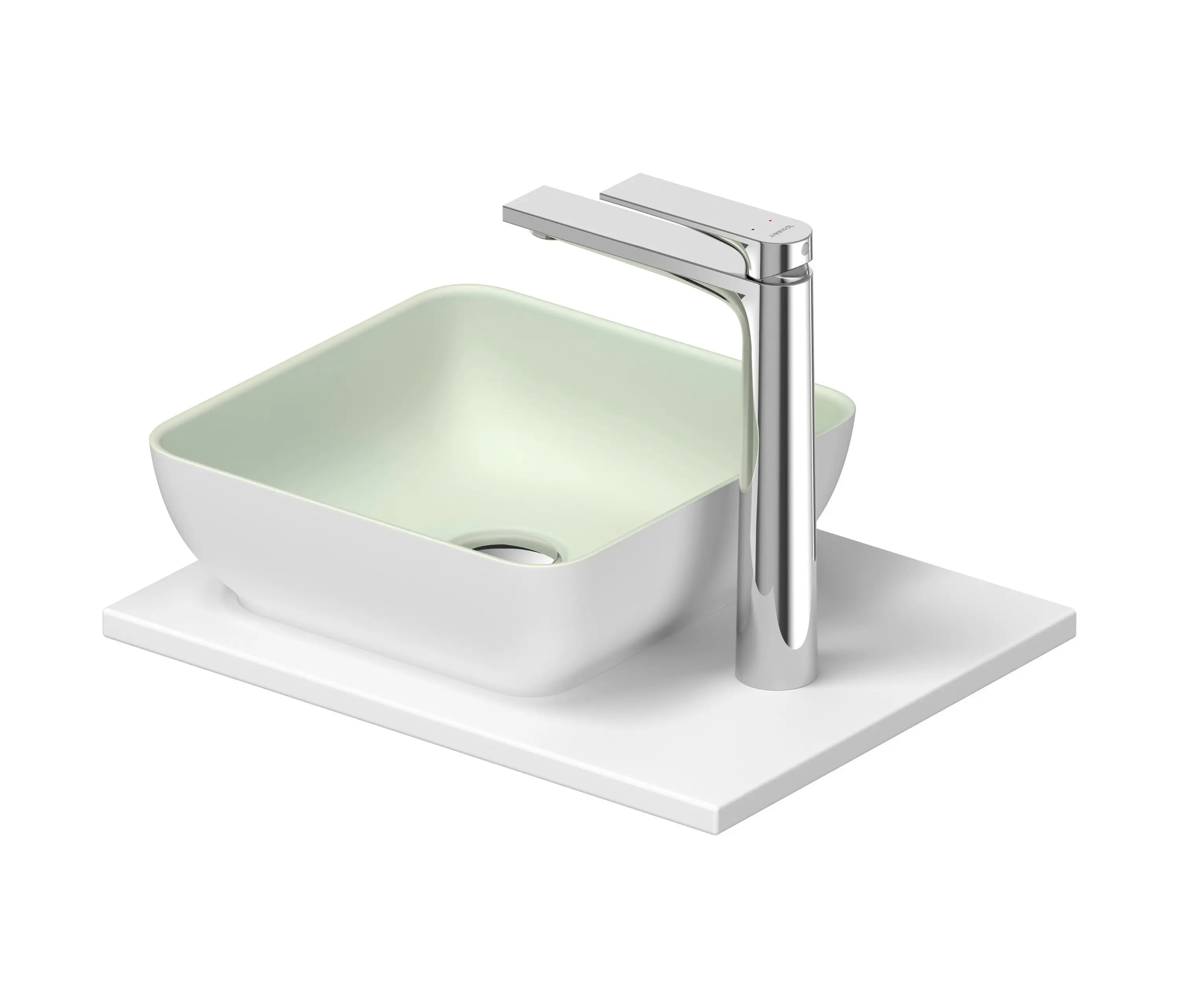 DURAVIT - Sivida Konsole mit Ausatzbecken Set