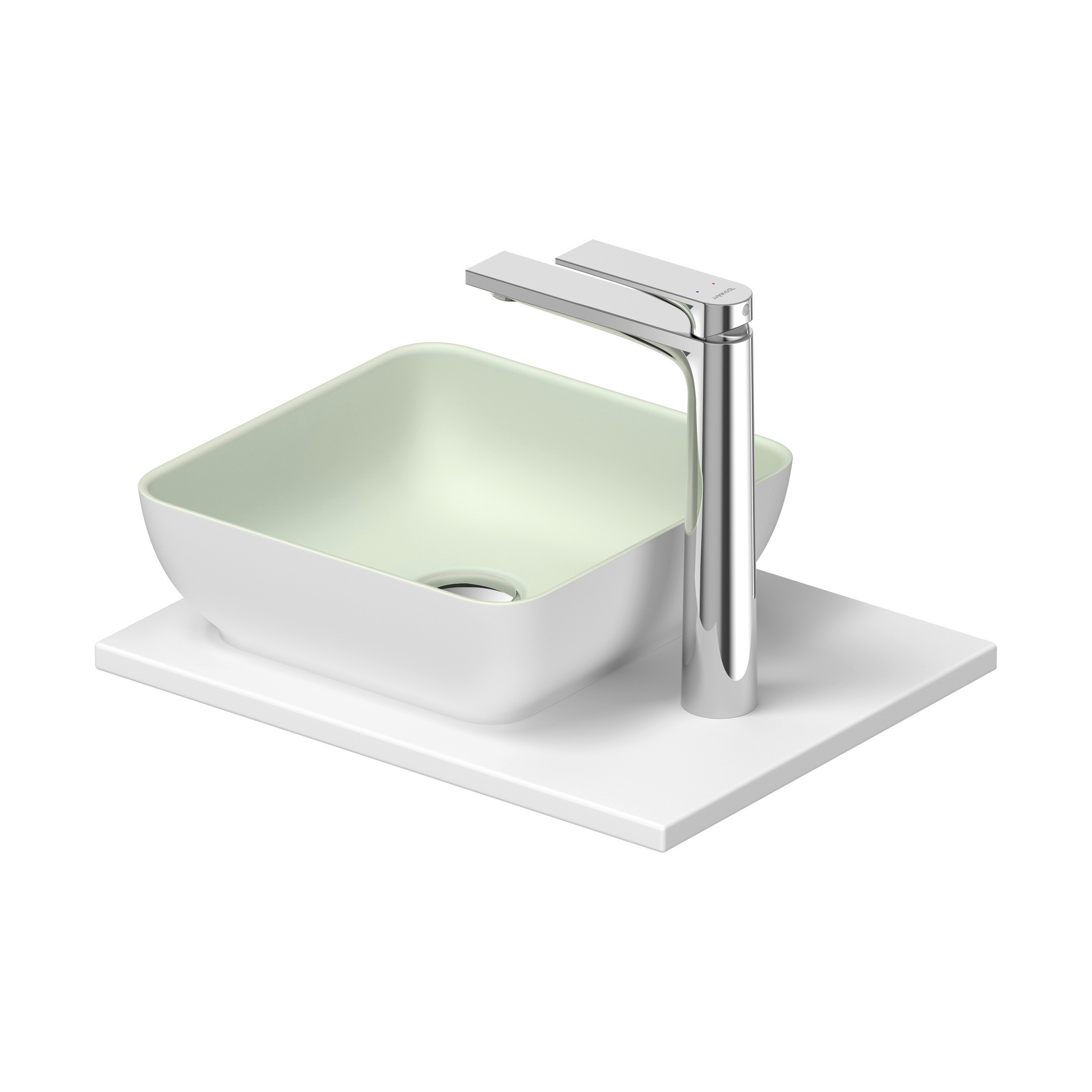 Sivida Console with countertop basin set